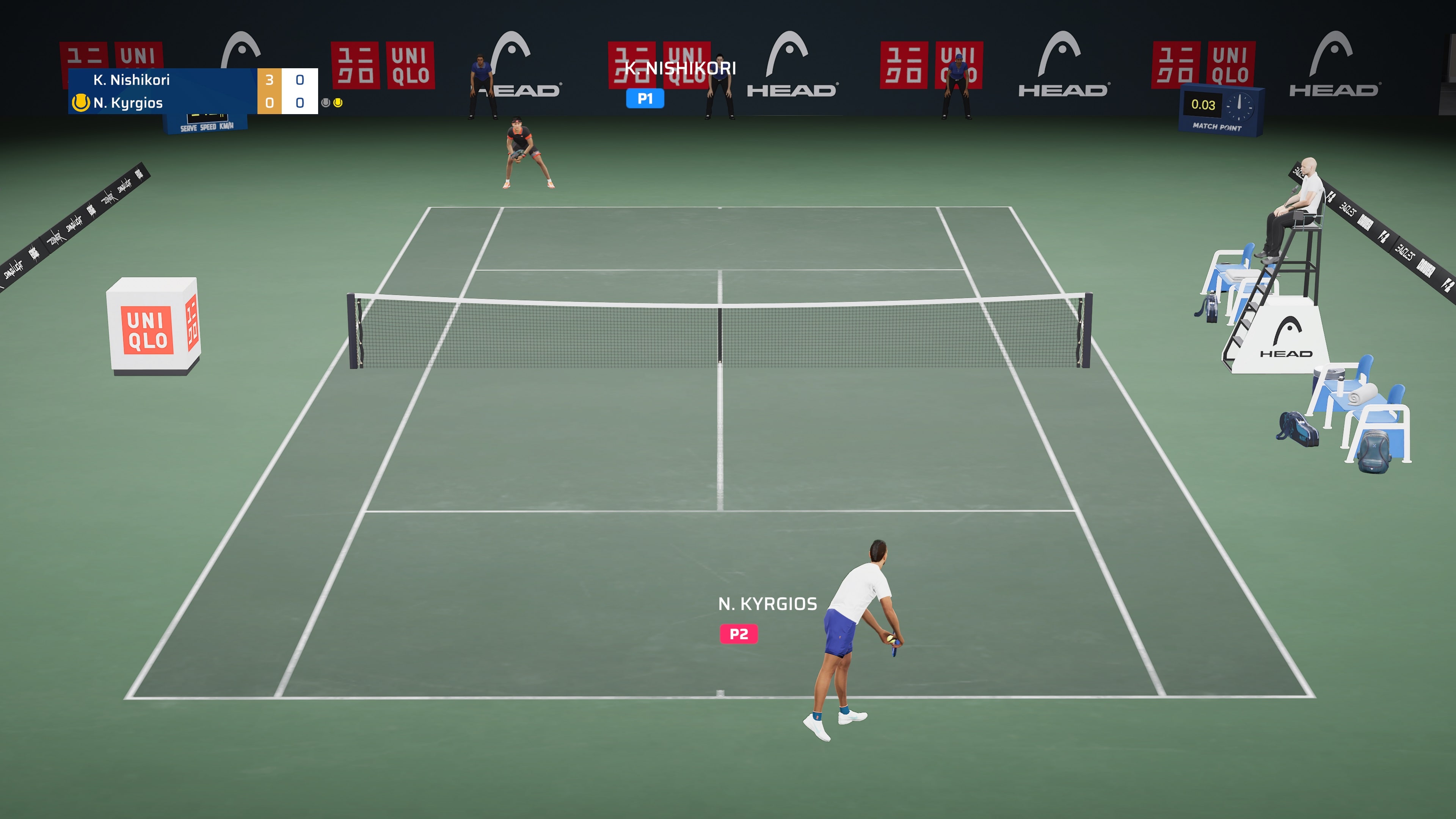 PlayStation4 - テニスプレイヤー様 スター選手勢揃いのATP・WTA公式リアルテニスゲーム『タイ