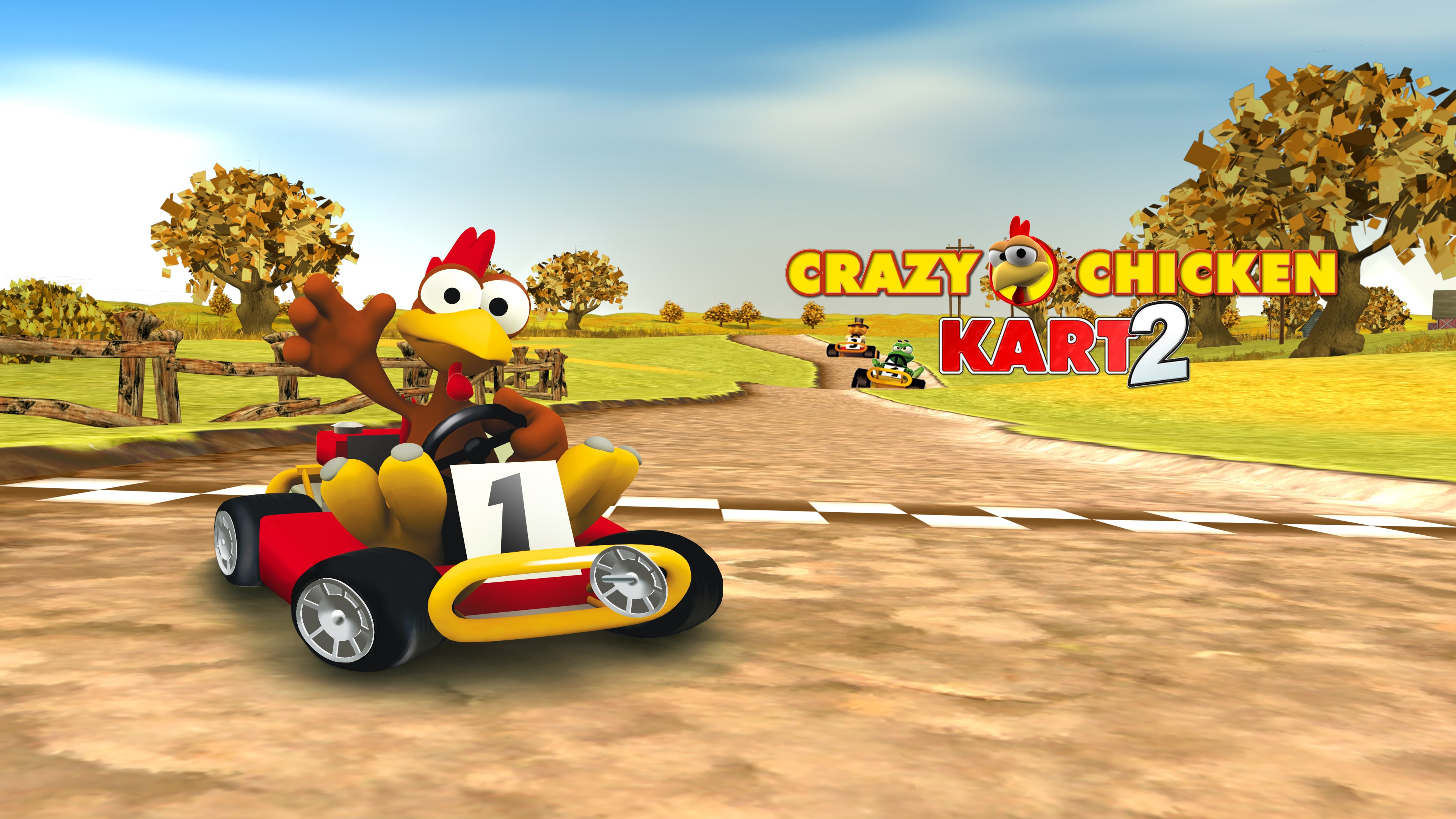 2 Chicken Kart Crazy