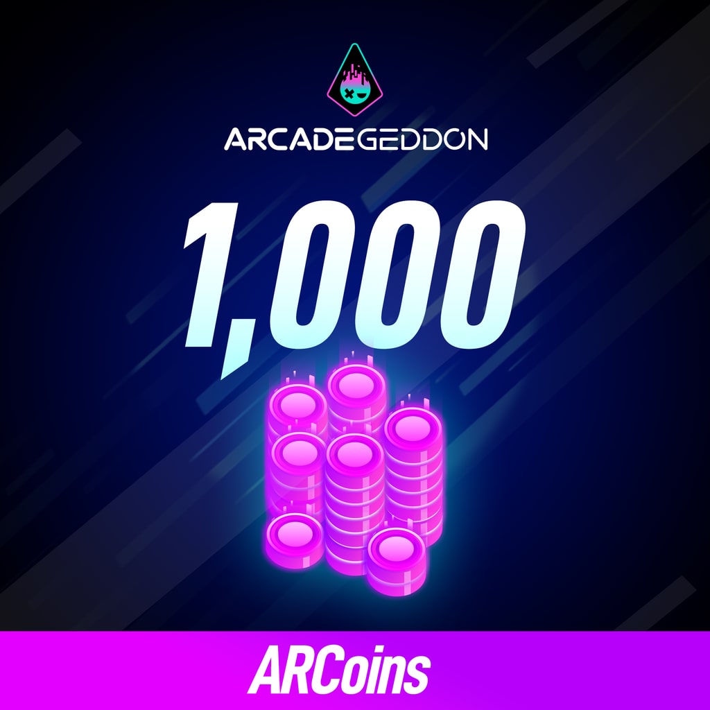 Arcadegeddon 1,000 ARCoins (English/Chinese/Korean/Japanese Ver.)