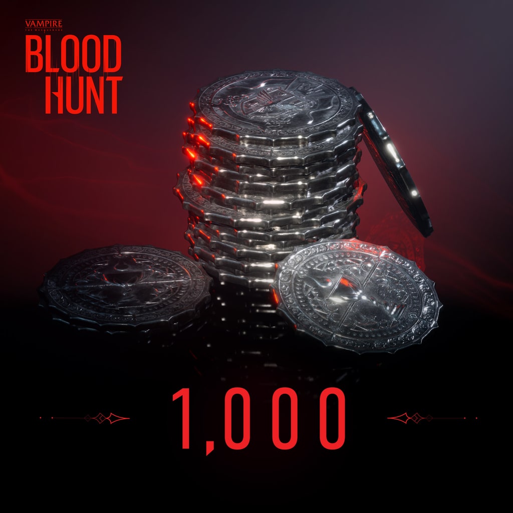 Bloodhunt - 1000 Tokens (English/Chinese/Korean/Japanese Ver.)