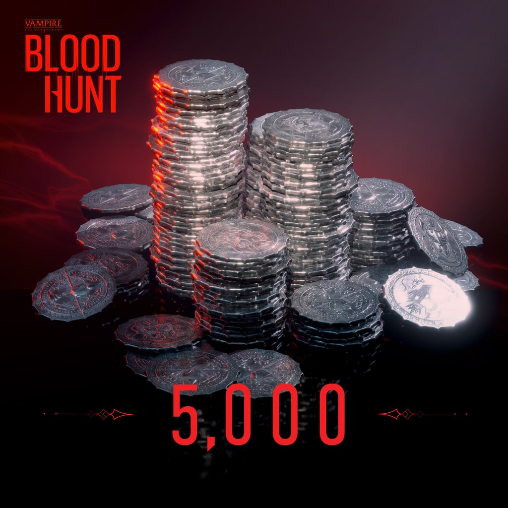 Bloodhunt - 4,000 (+1,000 Bonus) Tokens (English/Chinese/Korean/Japanese Ver.)