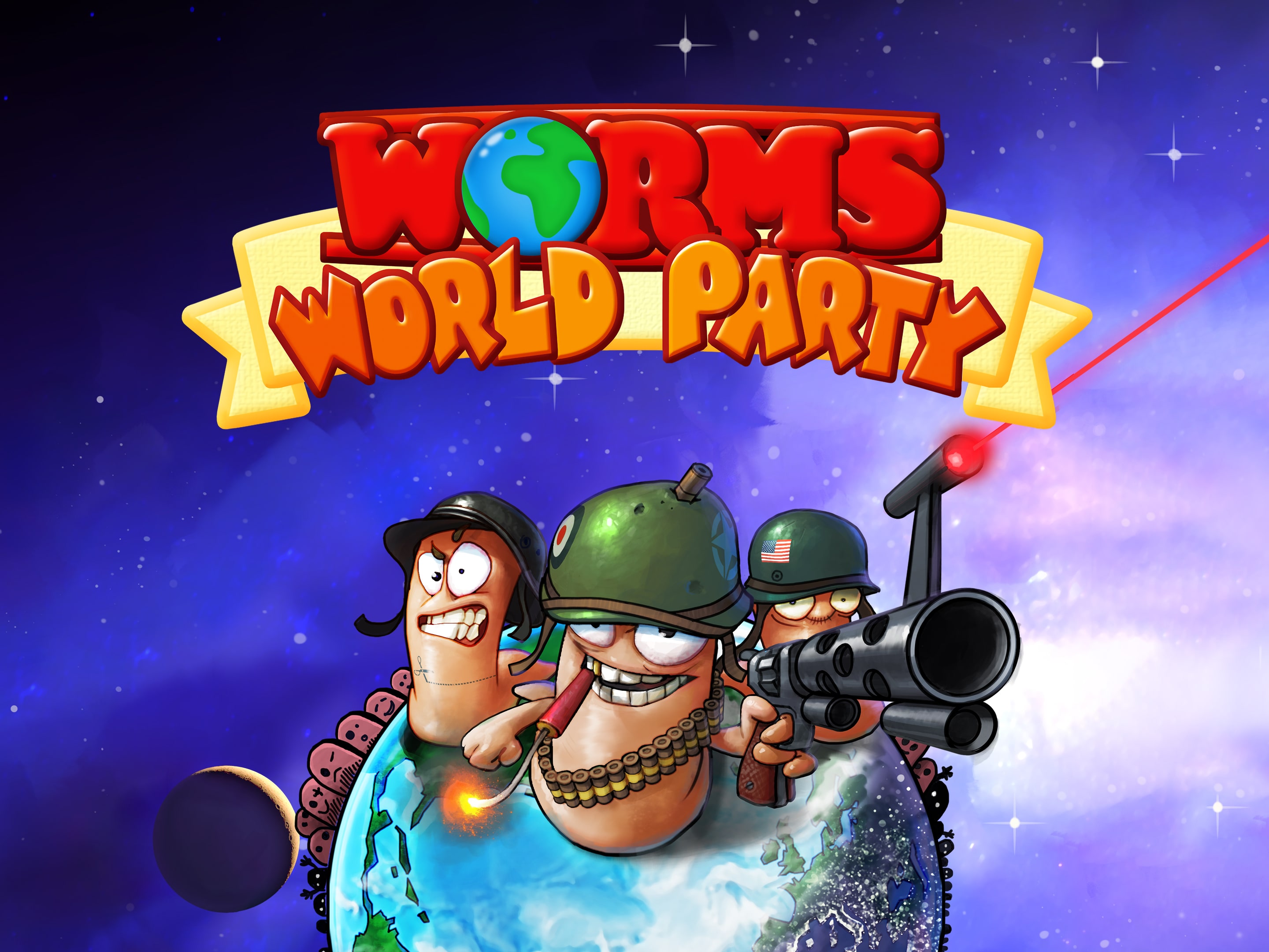 Dejlig flydende type Worms World Party [PS1 Emulation]