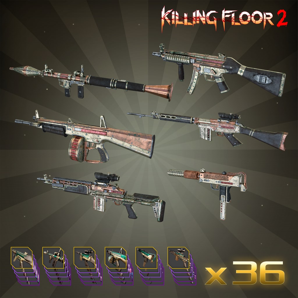 Killing Floor 2  - Caja de apariencias de arma Fondo marino