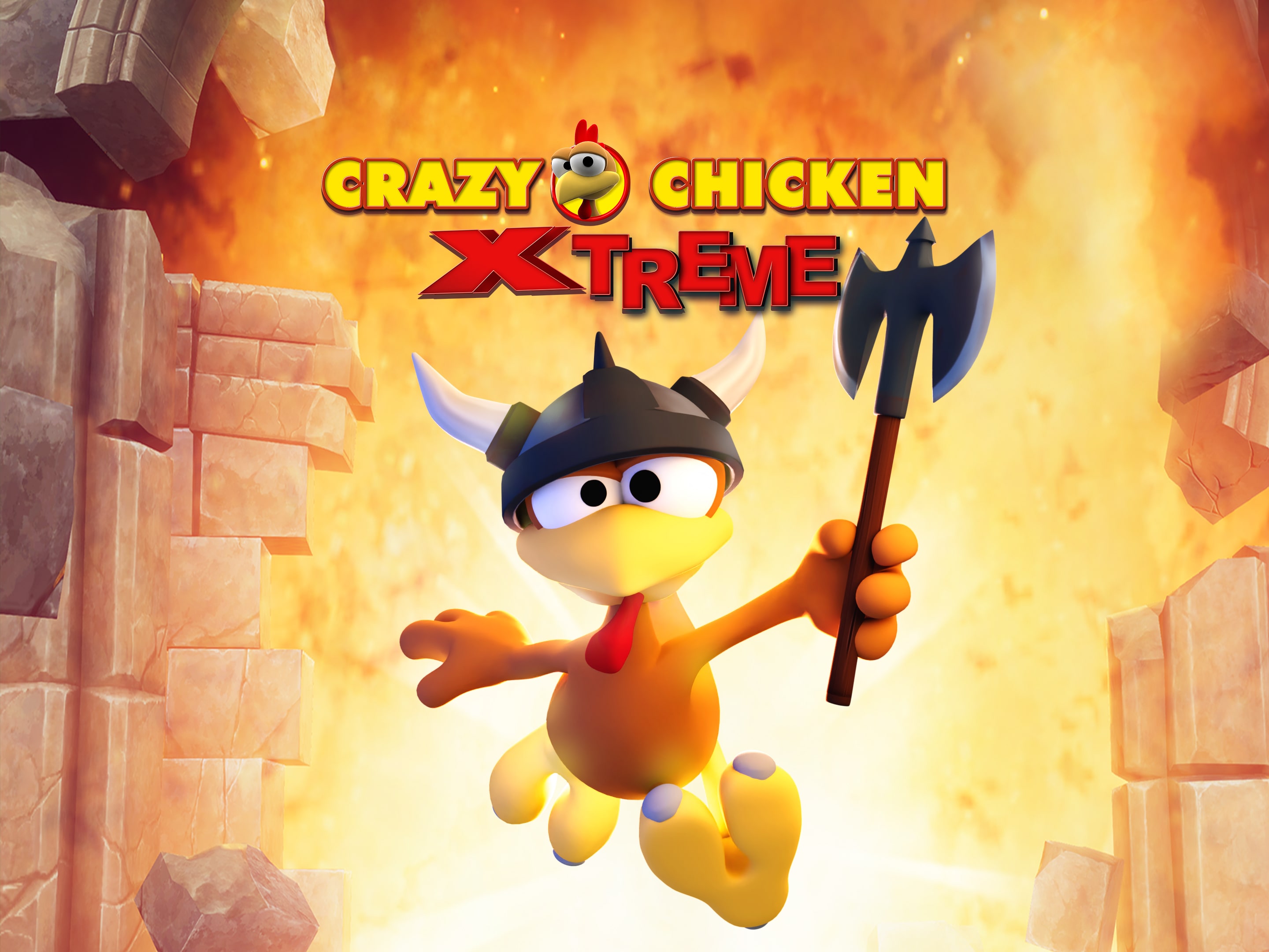  Crazy Chicken Xtreme - PlayStation 5 : Gs2 Games: Video Games