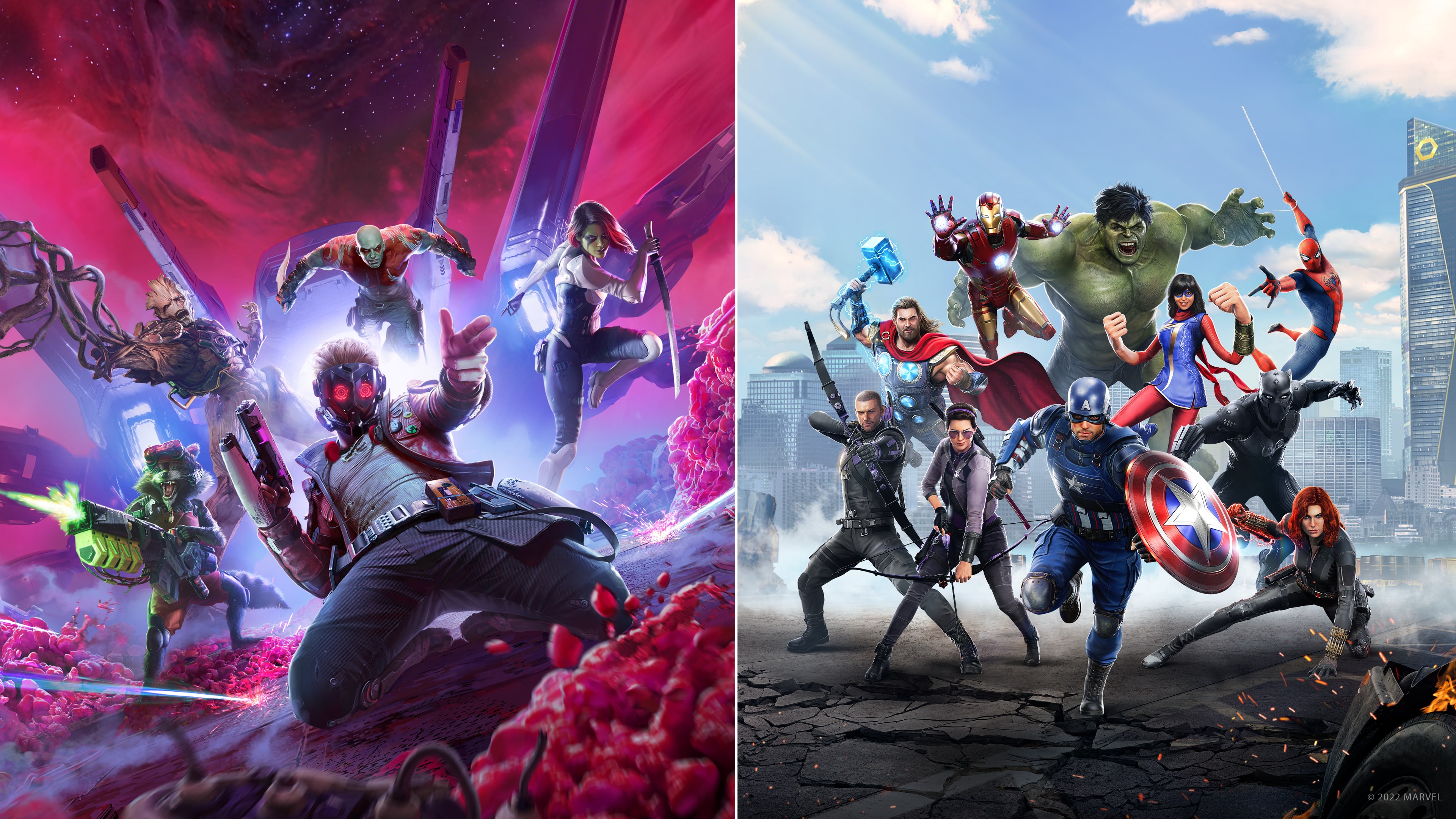Marvel's Guardians of the Galaxy + Marvel's Avengers PS4 & PS5