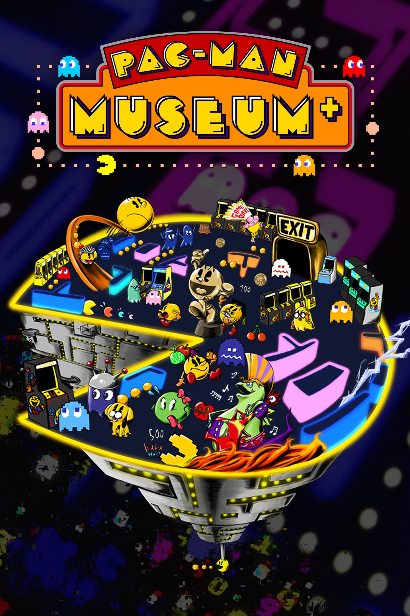  PAC-MAN MUSEUM + - Nintendo Switch : Bandai Namco Games Amer:  Video Games