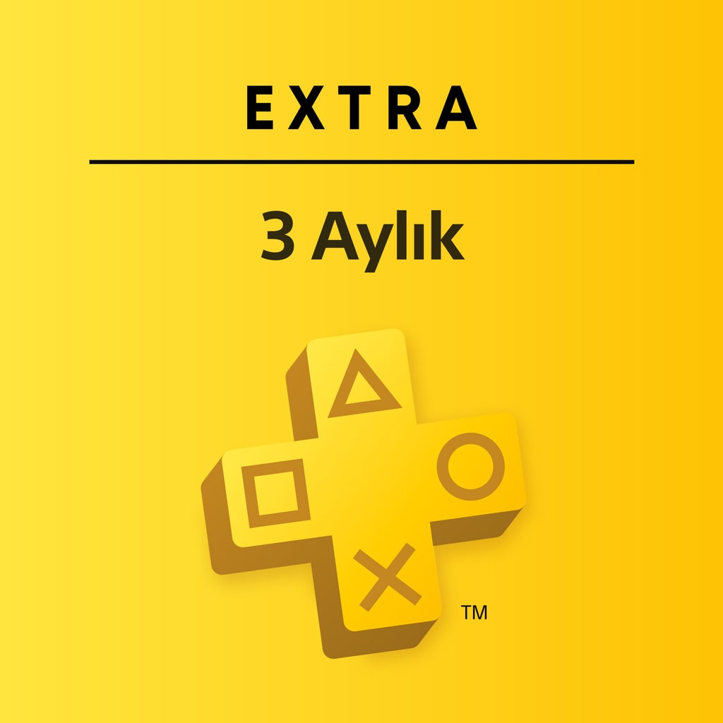 PlayStation Plus Extra: 3 Aylık Abonelik