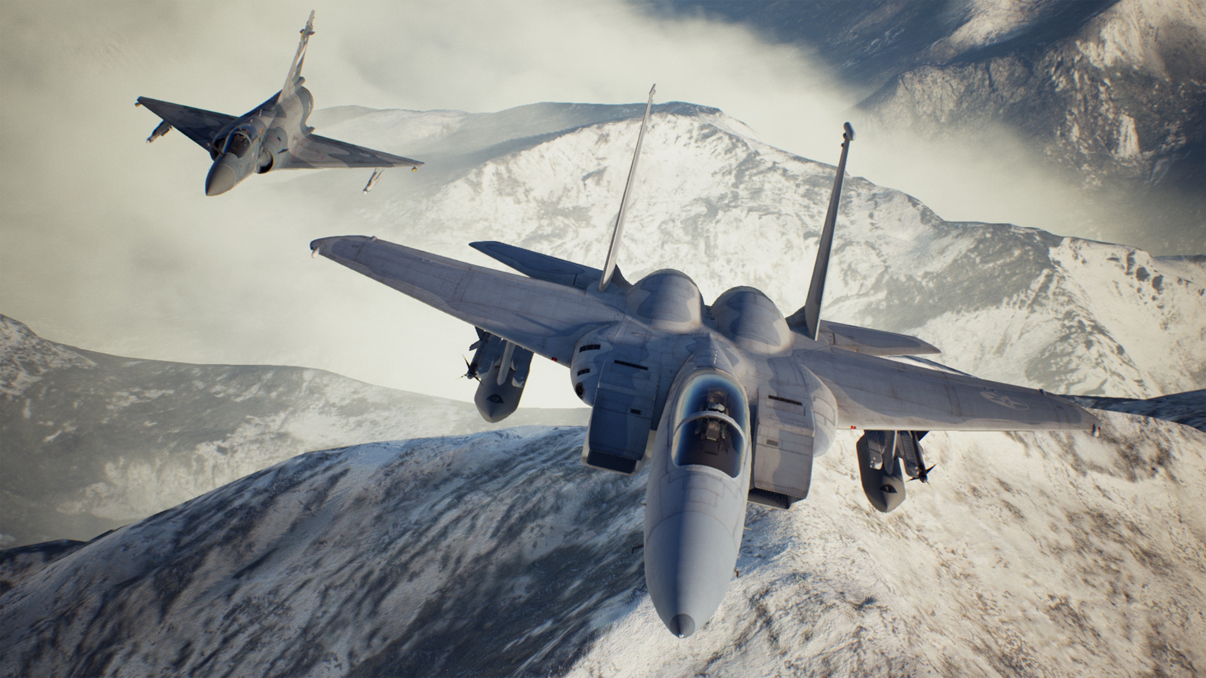 ACE COMBAT 7 SKIES UNKNOWN PS5 4K - TREINAMENTO COM O NOVO AVIÃO - CAÇA  ULTRASSÔNICO 