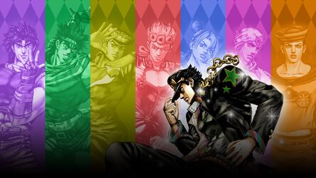 Download A Battle of Jojo Stands at their finest. Wallpaper