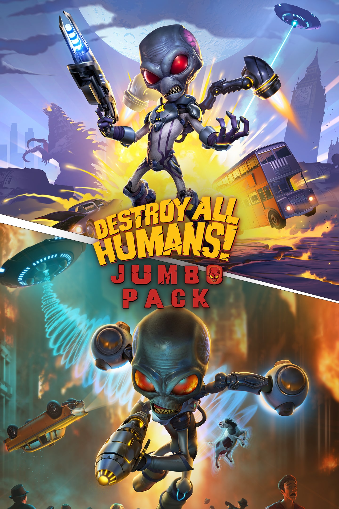 Sony-PlayStation 5 Game, PS5, Destroy All Humans PS5 Destrua todos os  artistas, 2 Figura de ação atualizada Reutilizada 1 a 2 jogadores, 2  jogadores - AliExpress