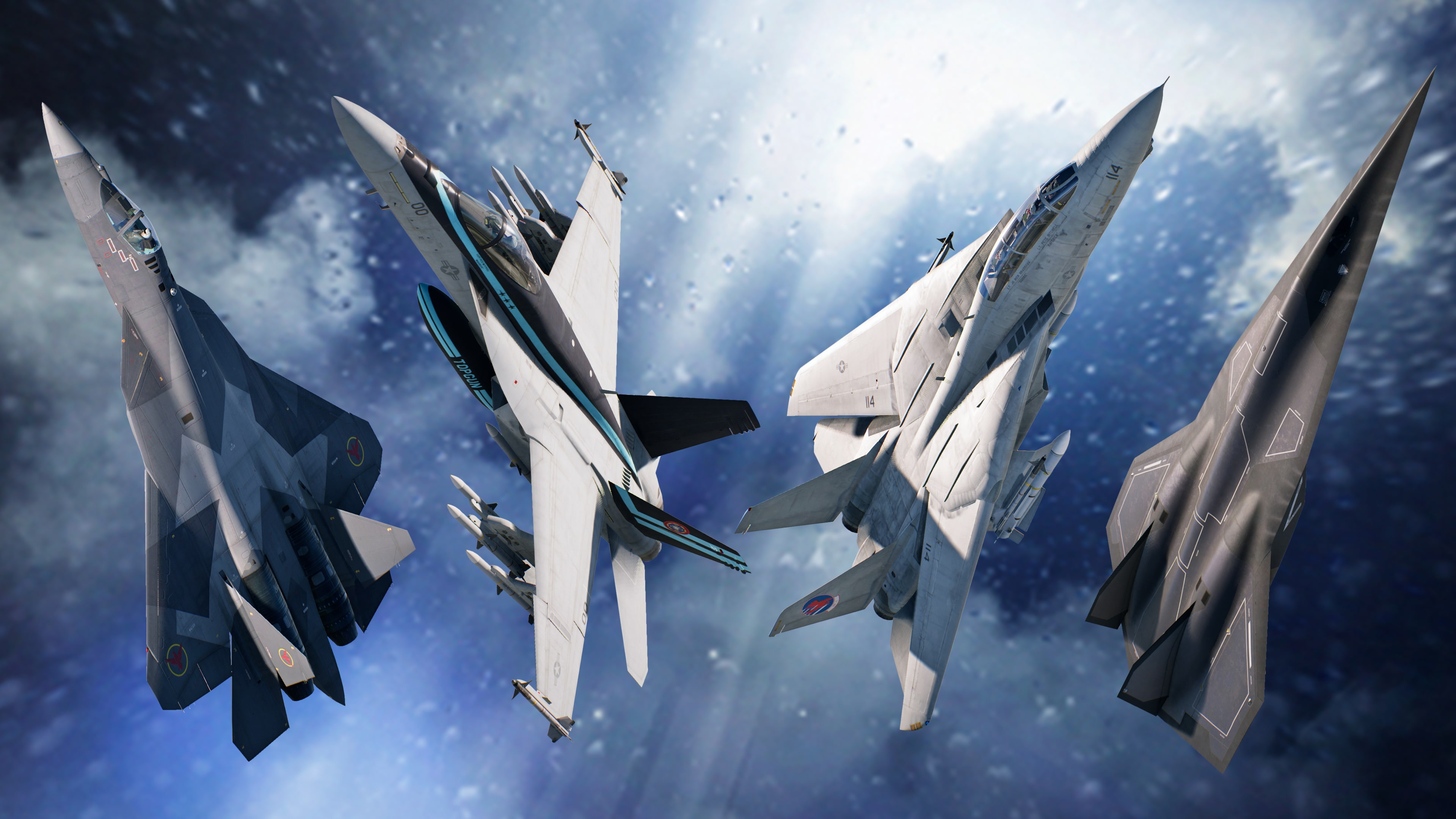 "ACE COMBAT 7: SKIES UNKNOWN TOP GUN: Maverick Aircraft Set"