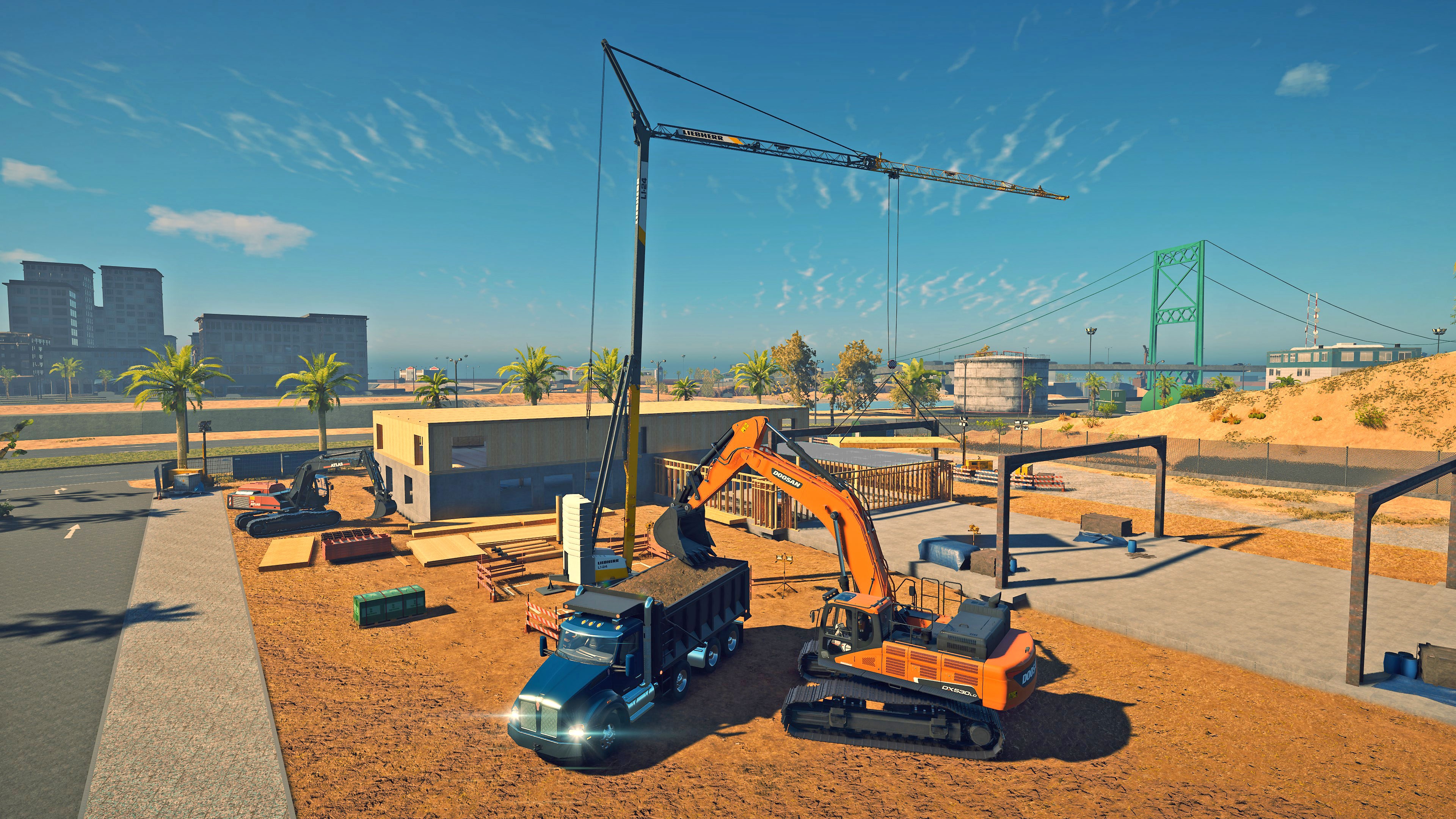Construction Simulator - Official SANY Pack Launch Trailer 