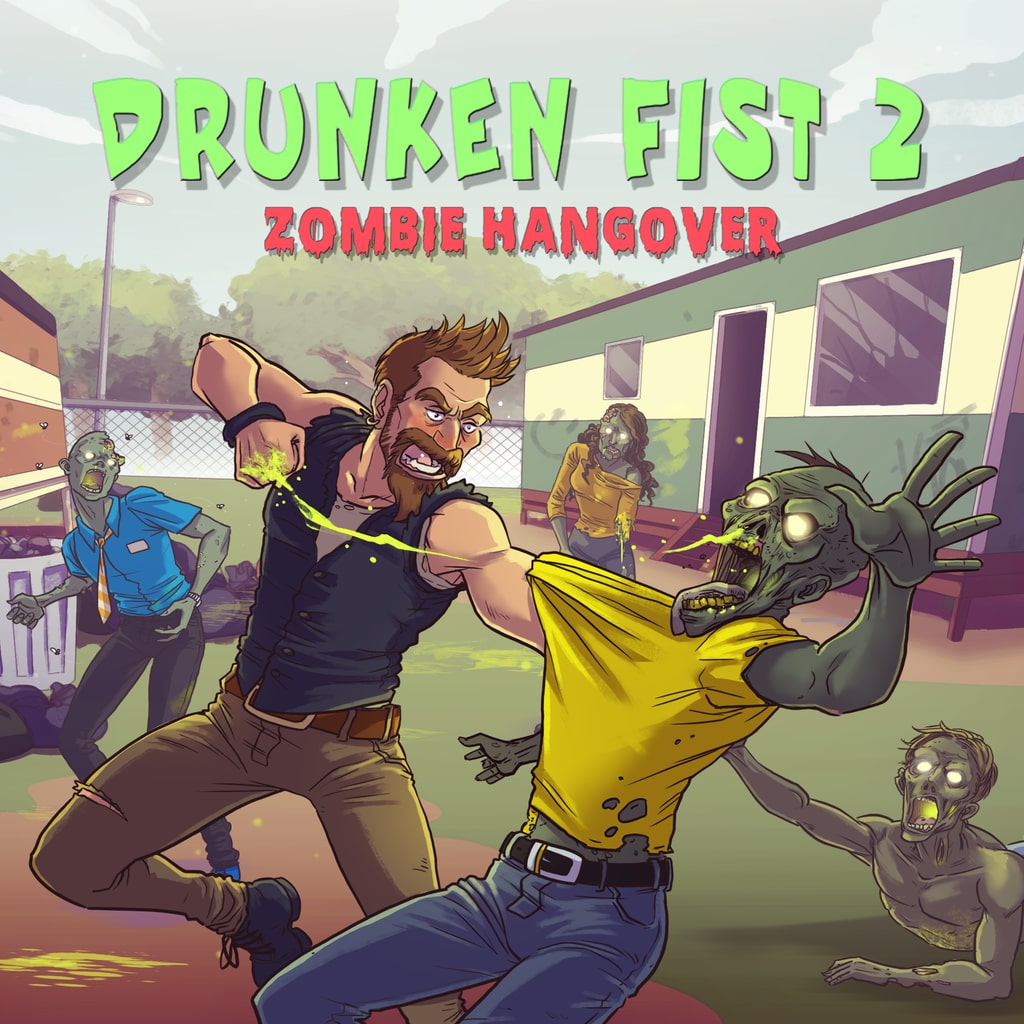Drunken Fist 2: Zombie Hangover PS4 & PS5 (簡體中文, 韓文, 英文, 繁體中文, 日文)