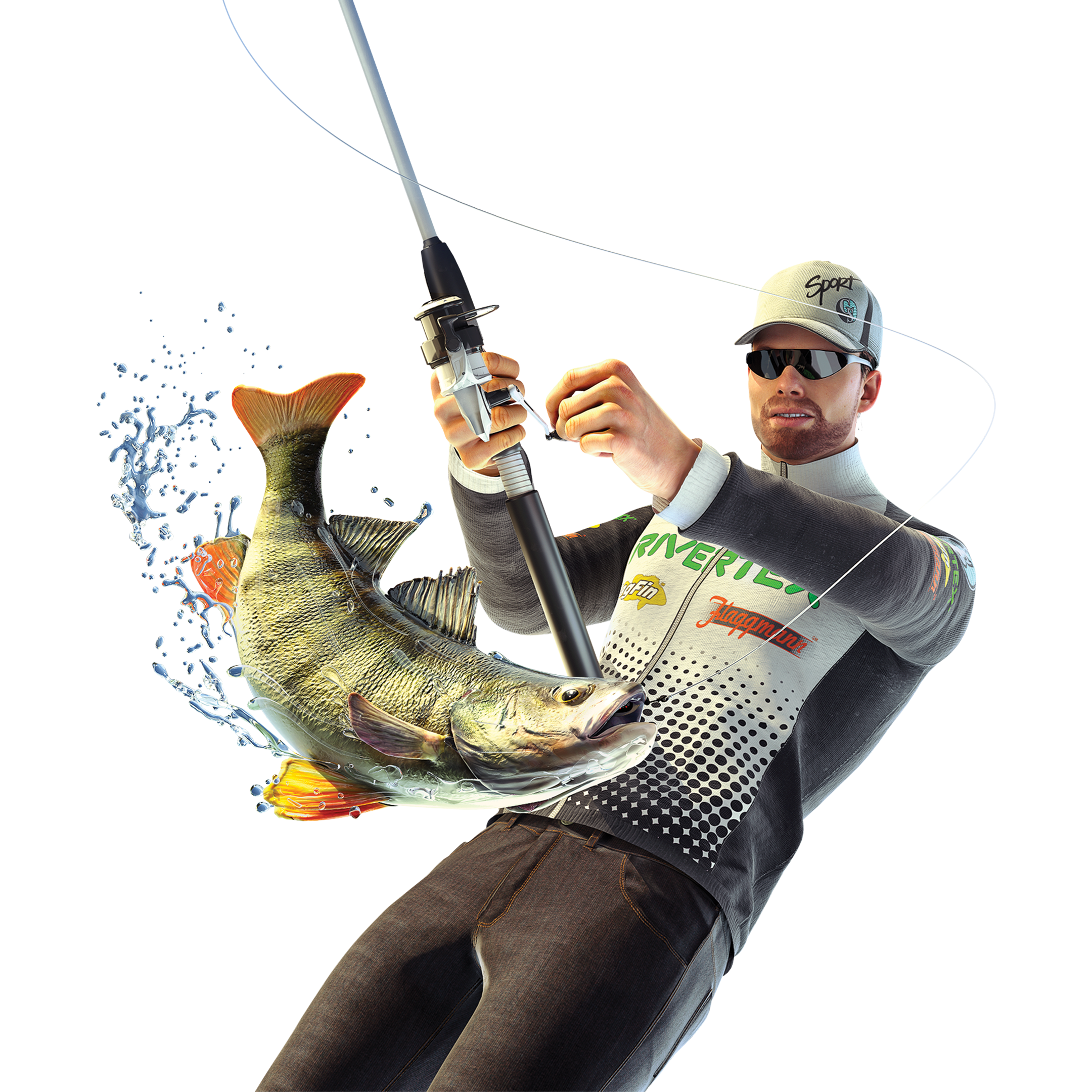 My DAD plays the TOP 3 Fishing Games on the Market! (Fishing Planet, RF4,  COTW: The Angler) 