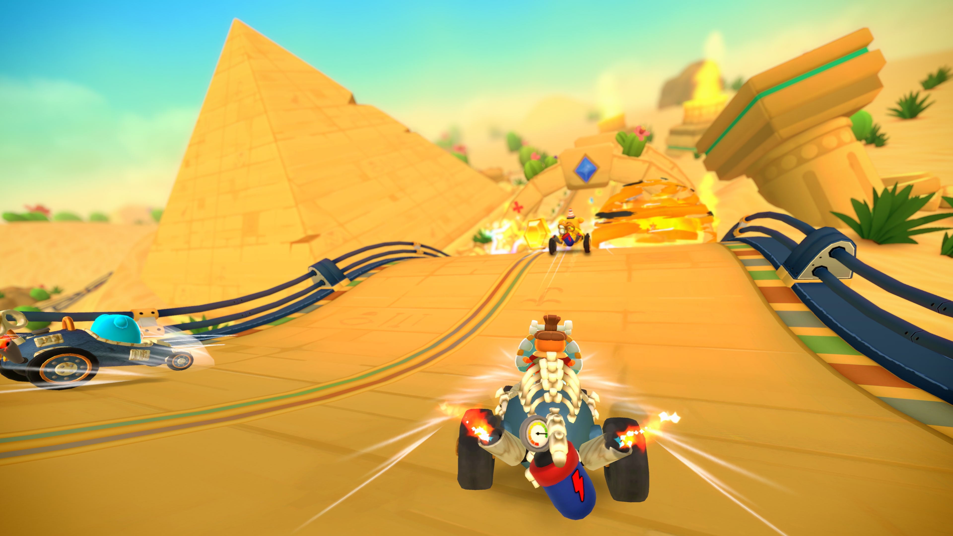 #7. Starlit KART Racing (PlayStation) Podle: Rockhead Games
