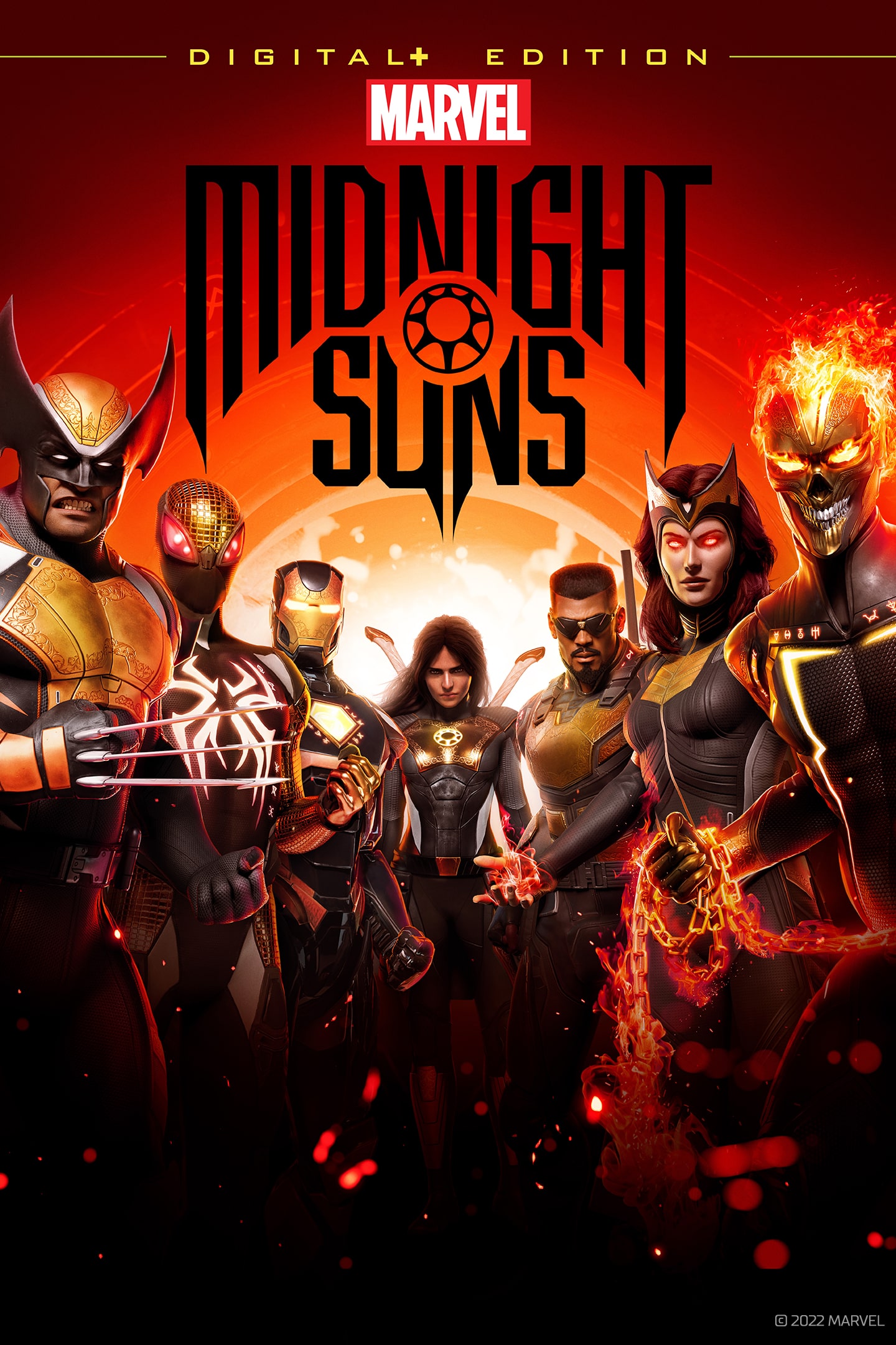 High exposure Salesperson cover Marvel's Midnight Suns Enhanced udgave