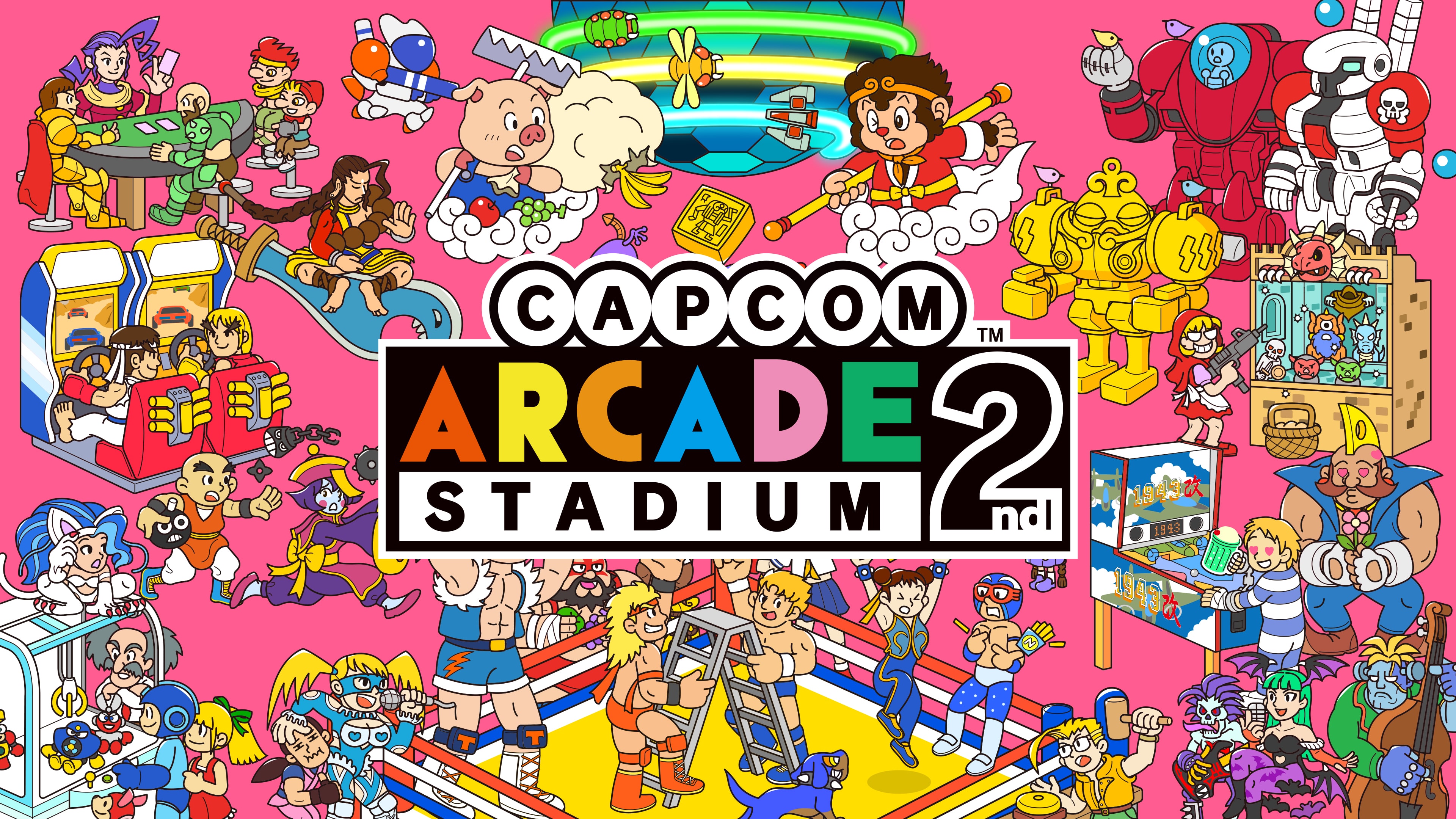 Capcom Arcade 2nd Stadium (중국어(간체자), 한국어, 태국어, 영어, 일본어, 중국어(번체자))