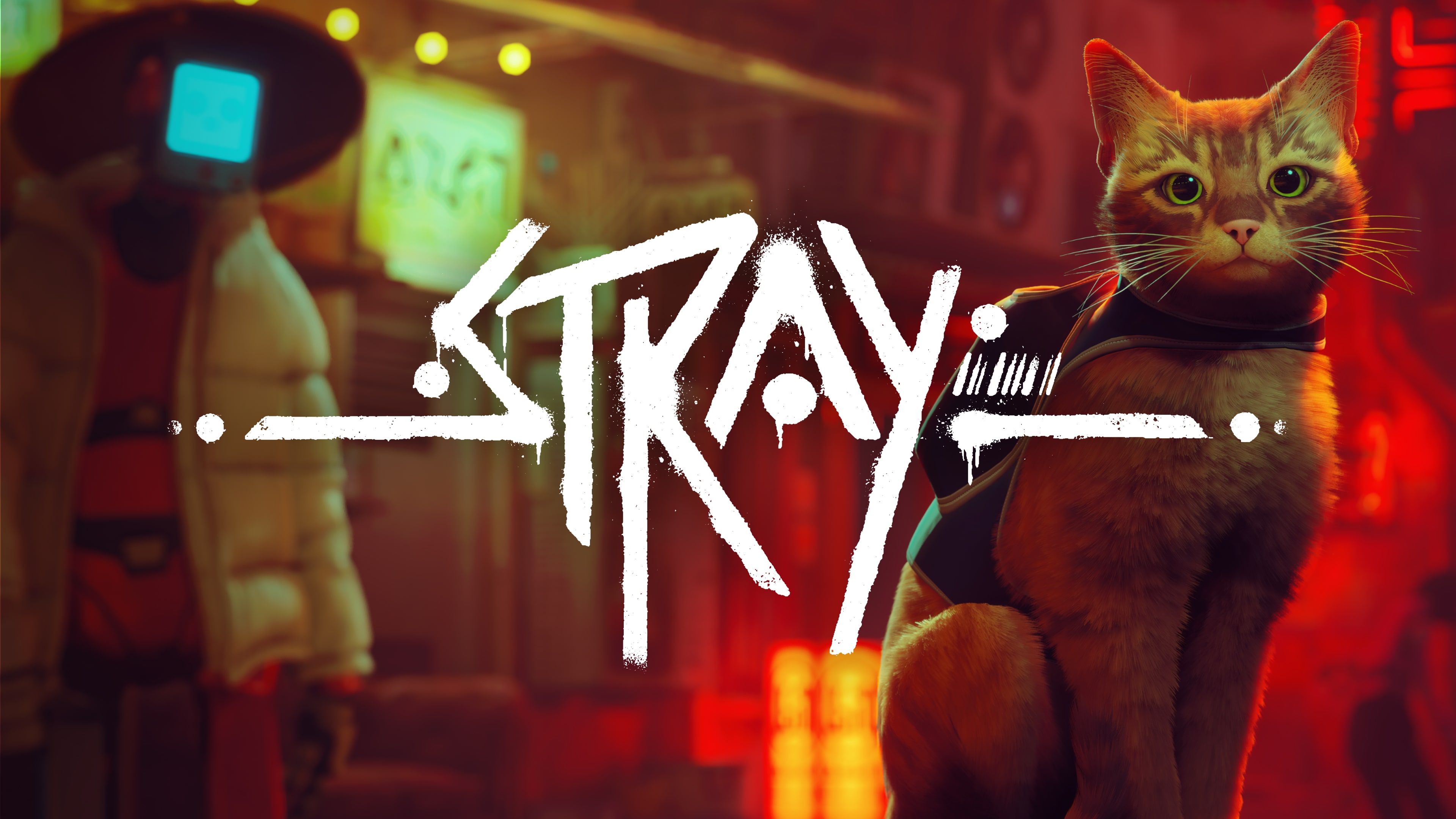 Stray (Includes 6 Full-Color Art Cards) (PS4 / PS5 Ver.Upgrade) BRAND NEW  811949035585