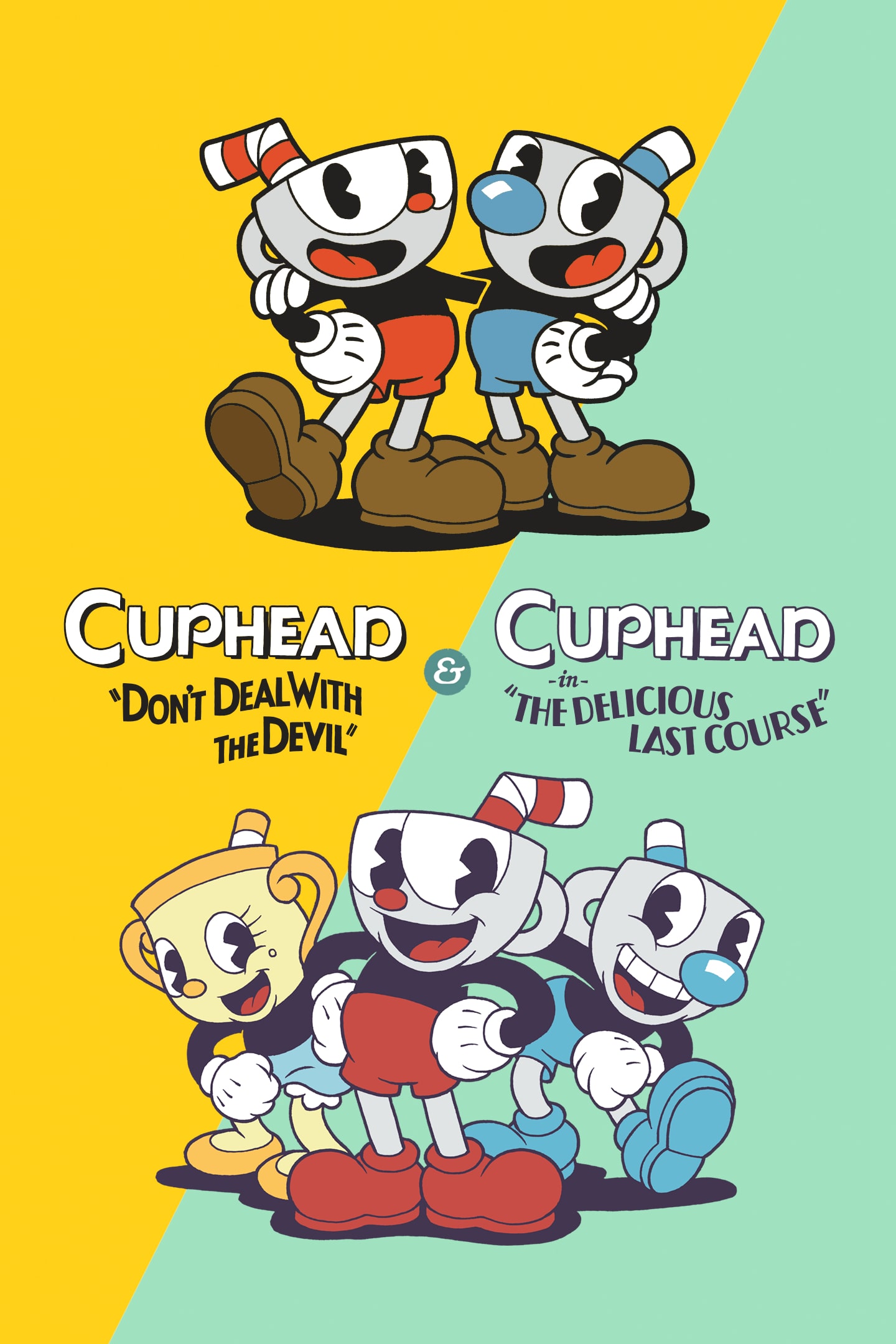 Cuphead & DLC - All Boss Transformations 