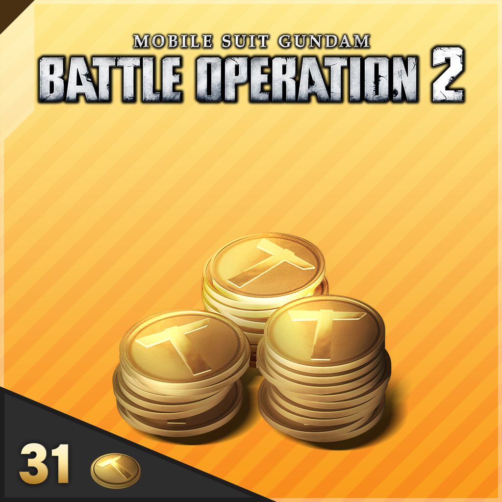 MOBILE SUIT GUNDAM BATTLE OPERATION 2 - 31 Token - 10th Anniversary Special Pack