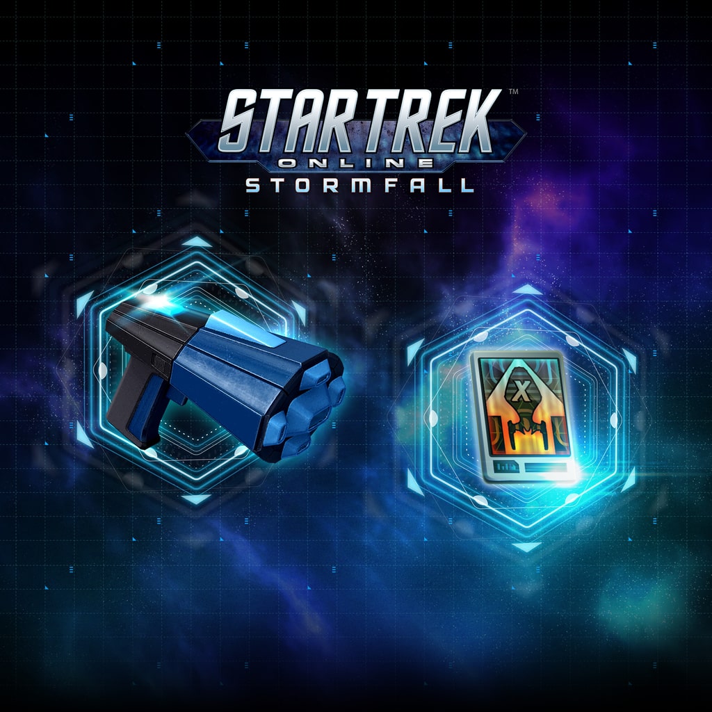 Star Trek Online – Exklusives Paket mit Blauer Mehrläufiger Phaserpistole