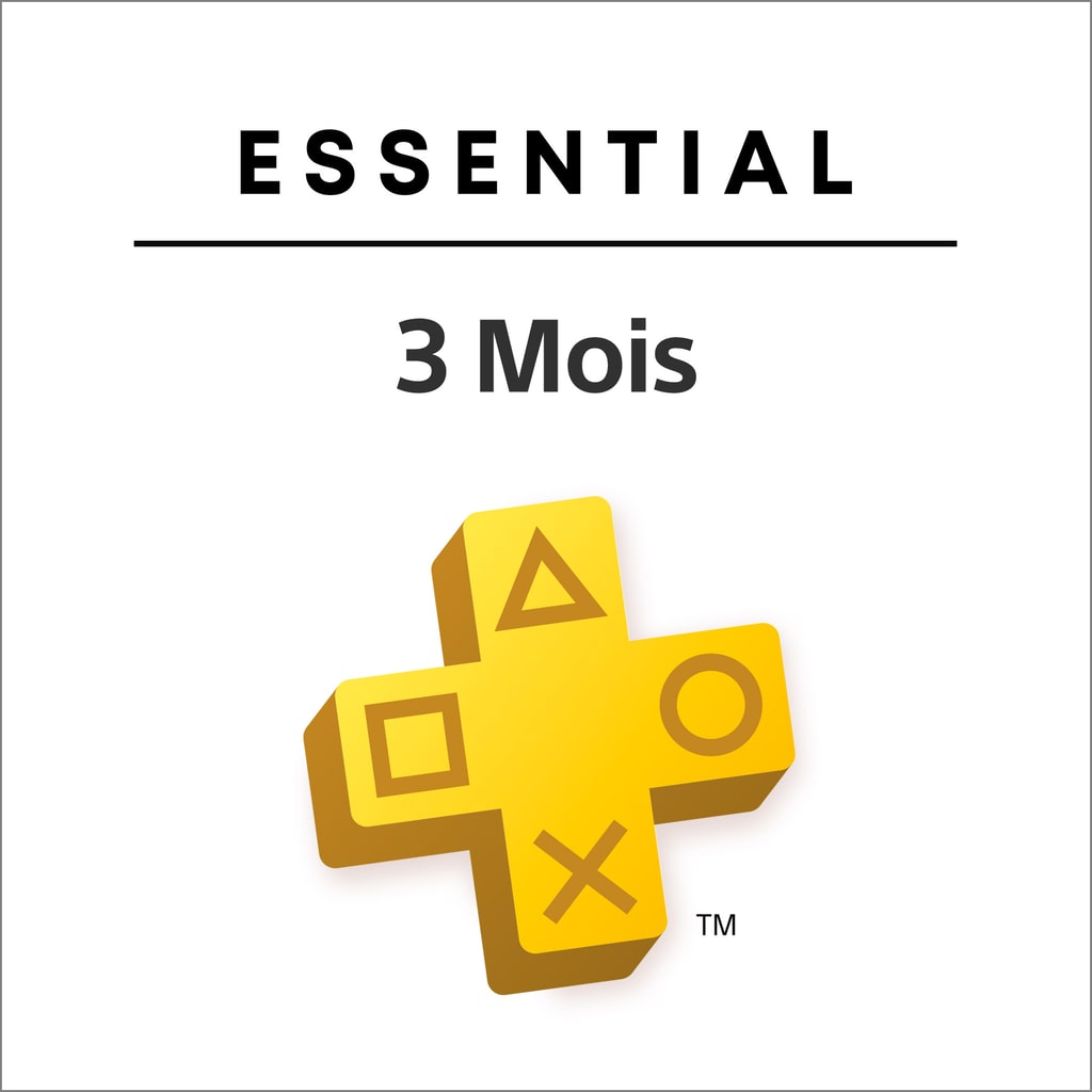 PlayStation Plus Essential : abonnement de 3 mois