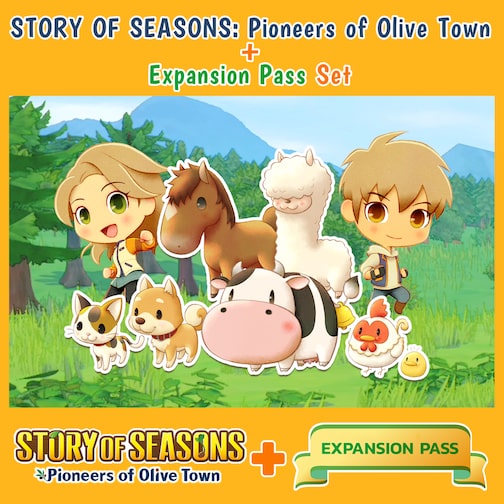 STORY OF SEASONS: Pioneers of Olive Town + Expansion Pass Set cover image