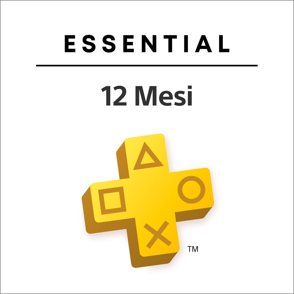 PlayStation Plus Essential: abbonamento da 12 mesi