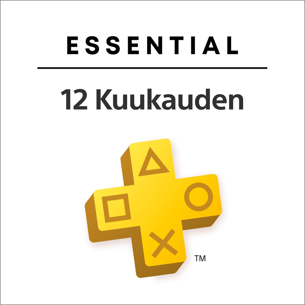 PlayStation Plus Essential: 12 kuukauden tilaus