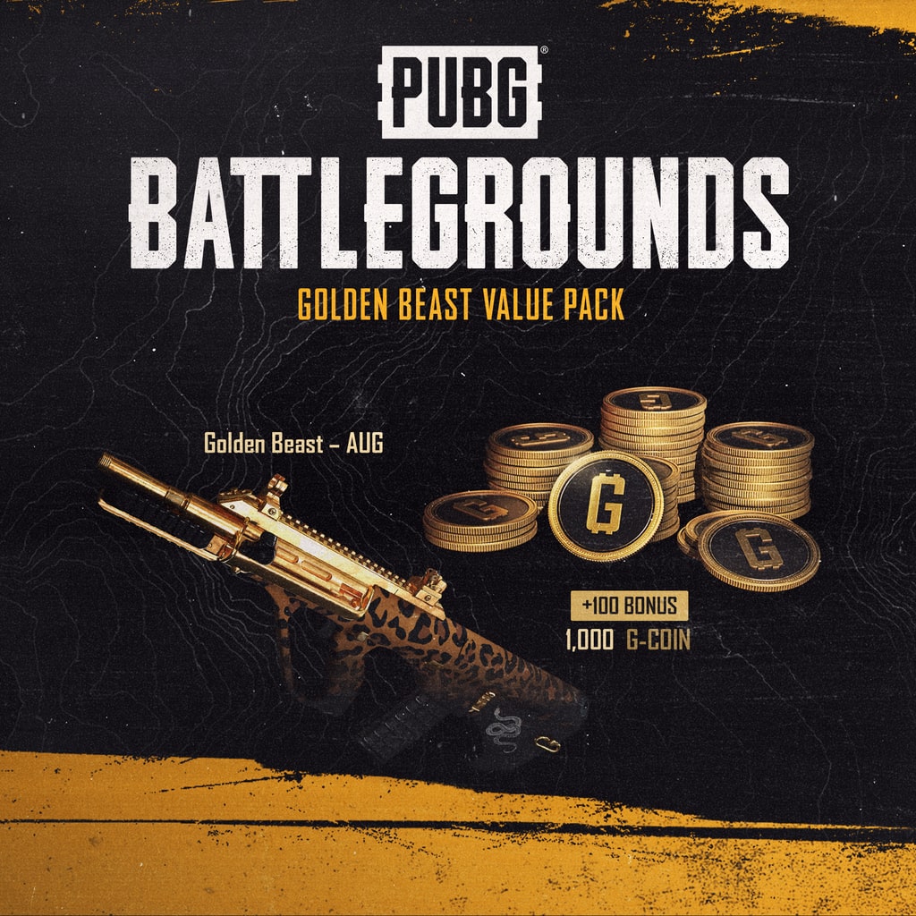PUBG – Value-Pack "Goldene Bestie" (1.100 G-Coin)