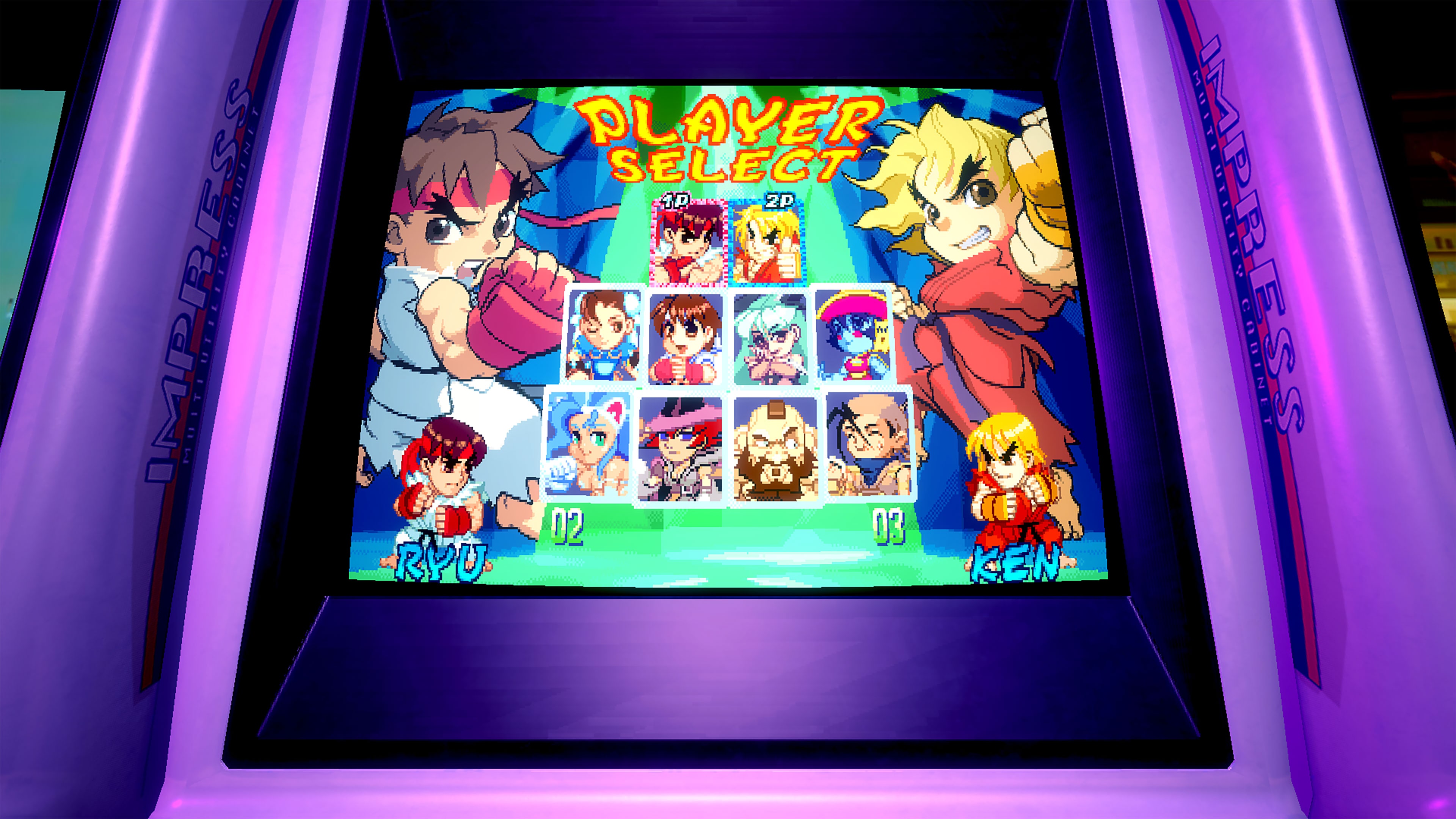 Arcade 2nd Stadium Pocket Fighter (中日英韩文版) PSS