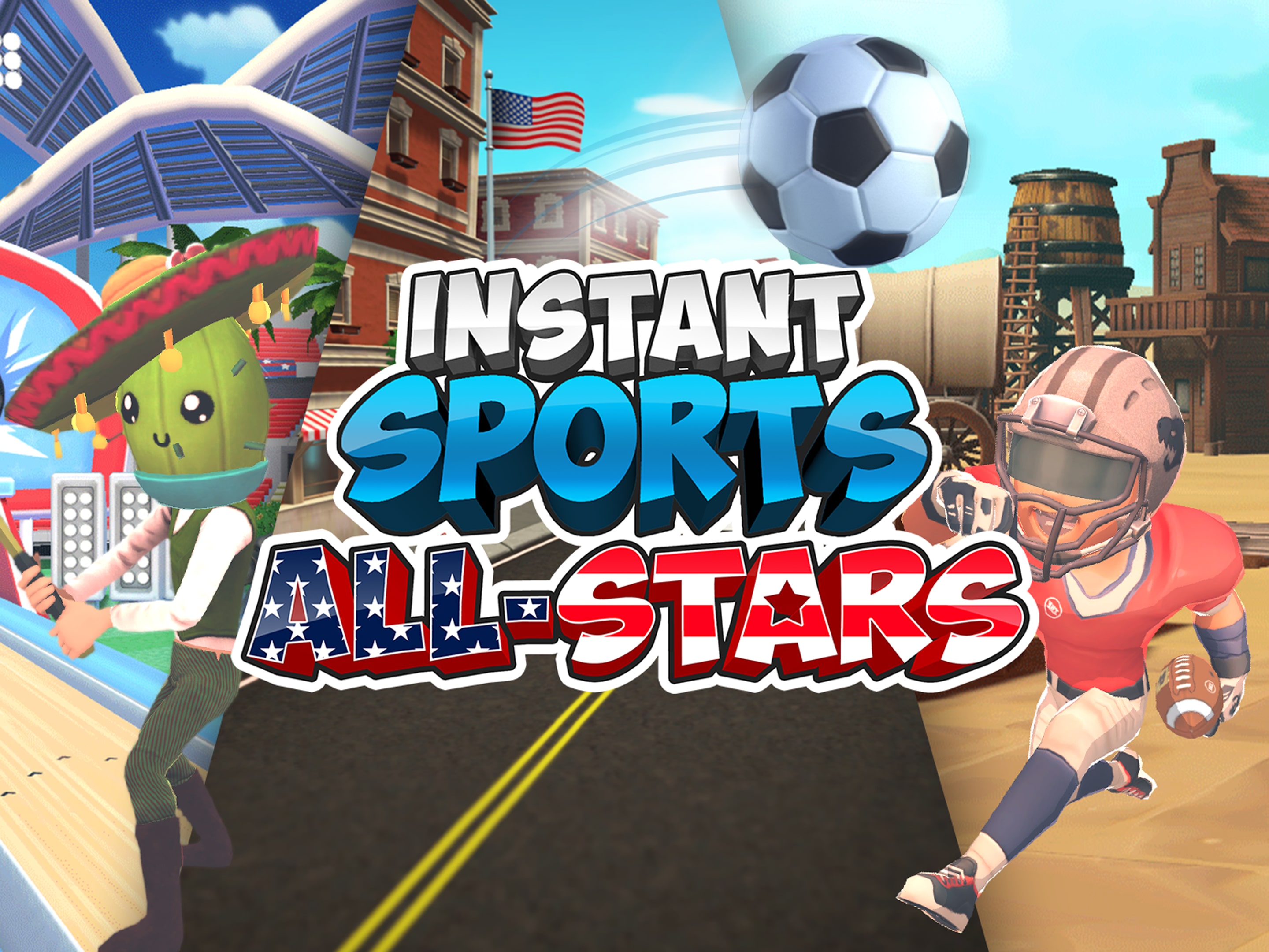 INSTANT SPORTS All-Stars - Switch / PS5 - JUST FOR GAMES