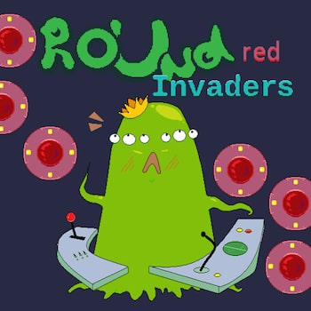 Round Invaders Red