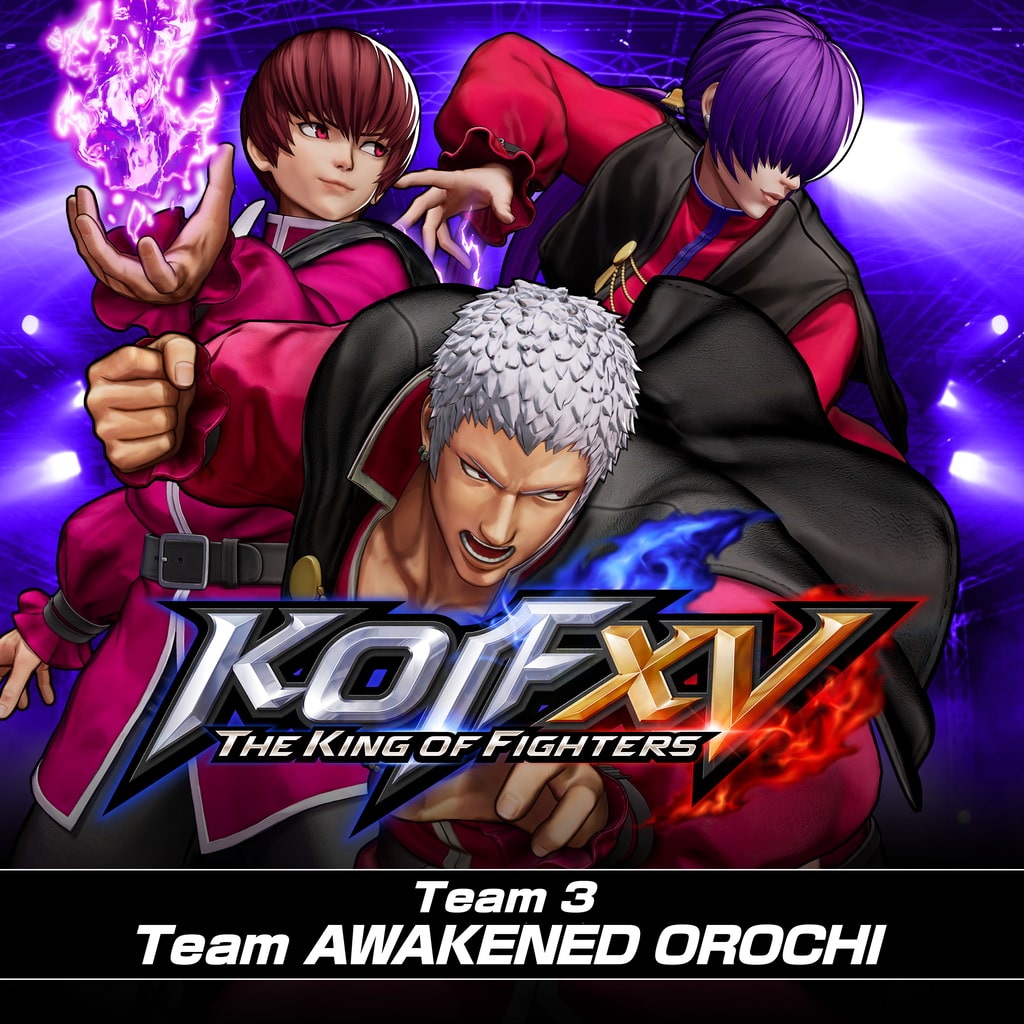 KOF XV DLC Characters Team AWAKENED OROCHI (English/Chinese