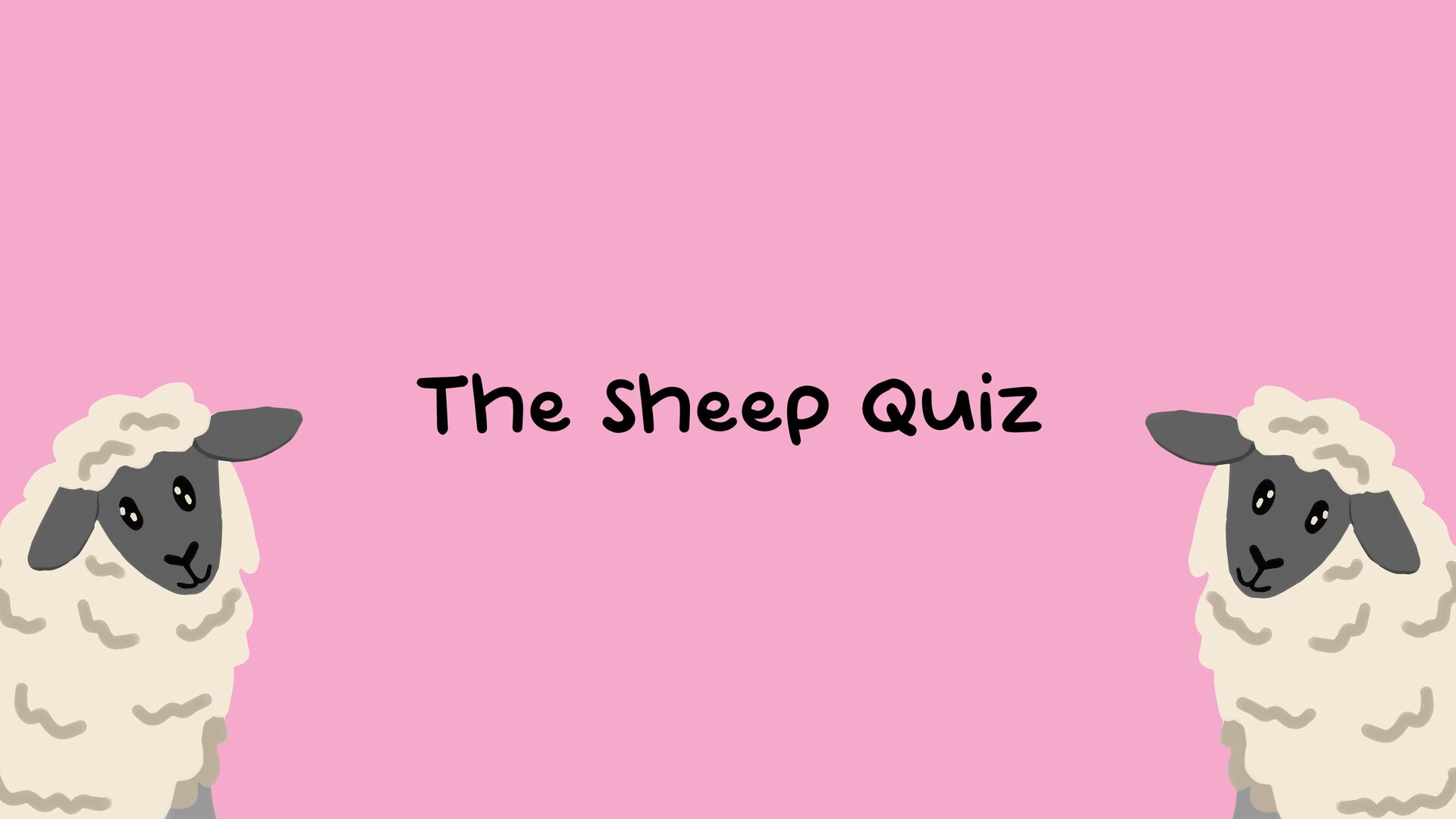 The Sheep Quiz