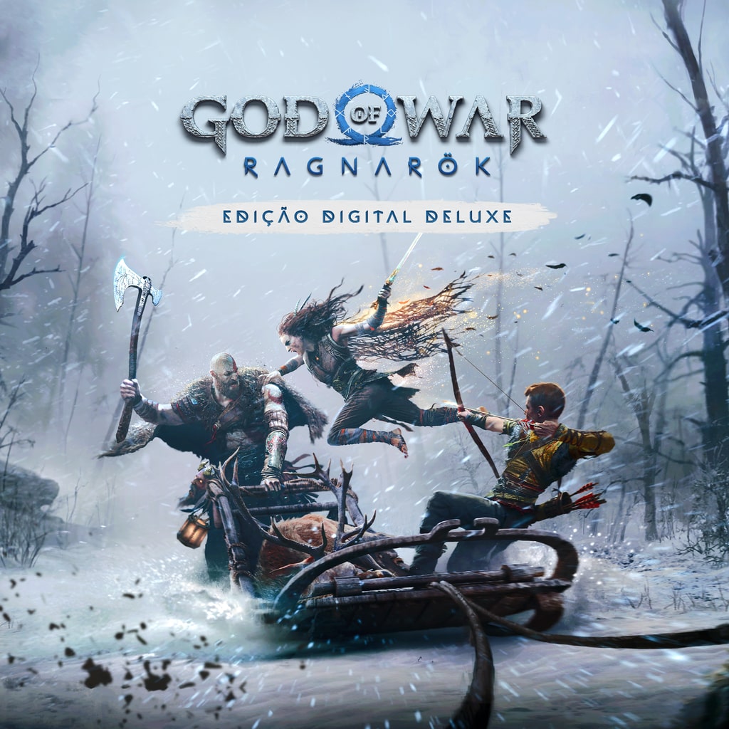 God of War 3 + 4 + Ragnarok edição de Lançamento PS4 Mídia Física