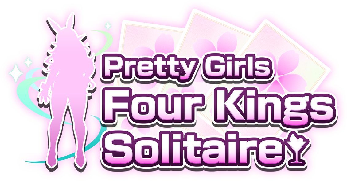 Pretty Girls Four Kings Solitaire