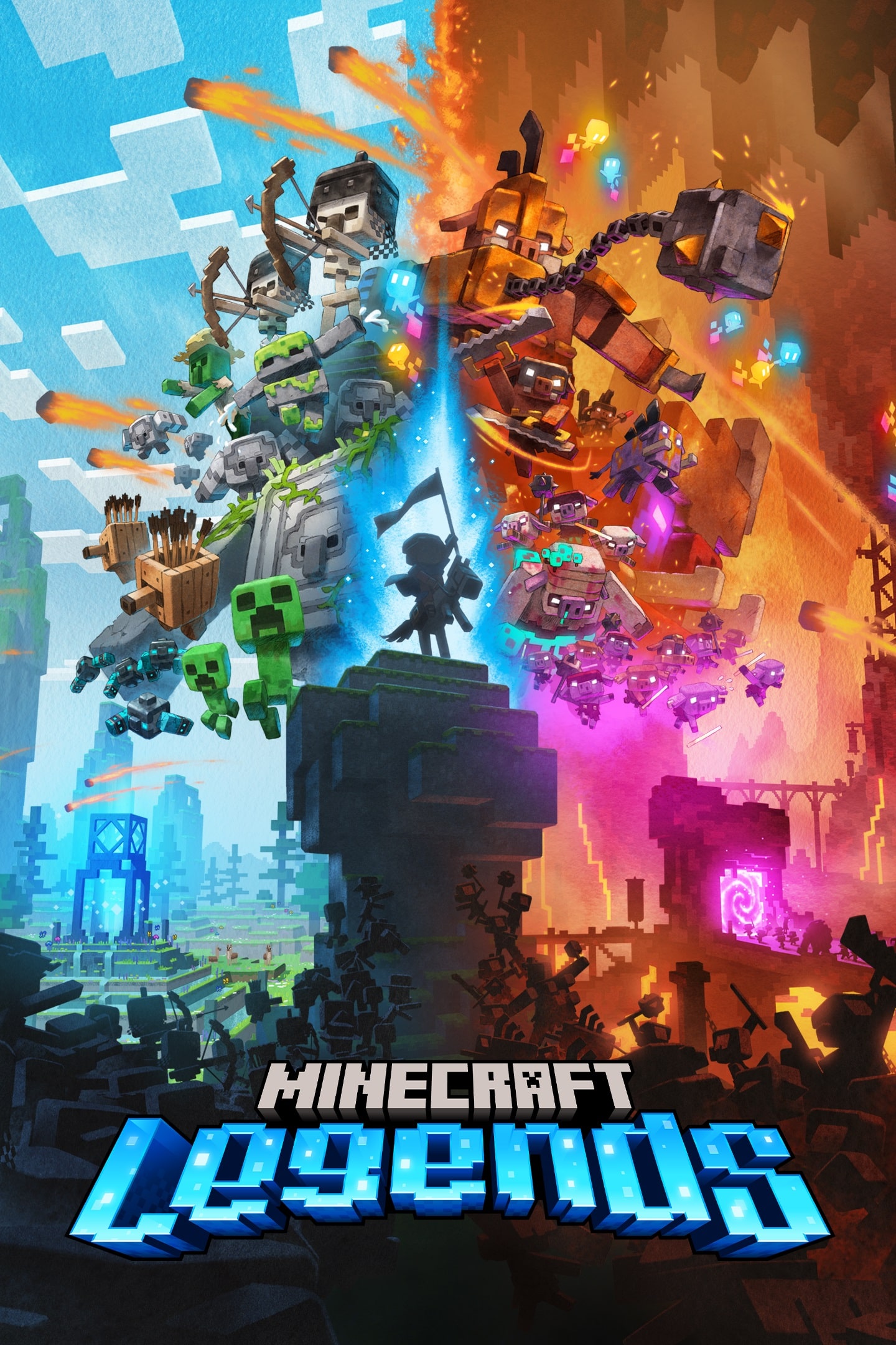 Minecraft Legends Edition Deluxe PS5 sur Playstation 5 - Jeux vidéo