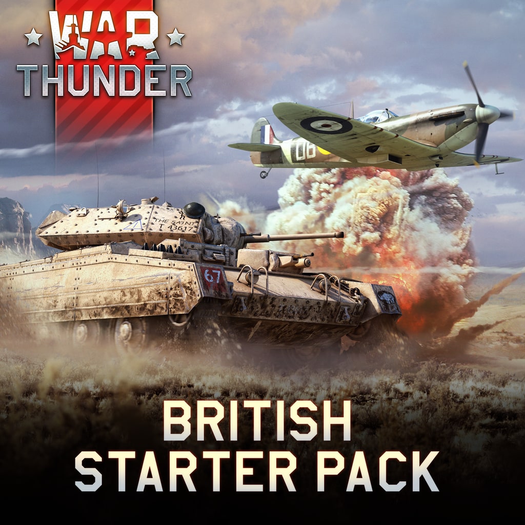 War Thunder - British Starter Pack (English/Chinese/Korean/Japanese Ver.)