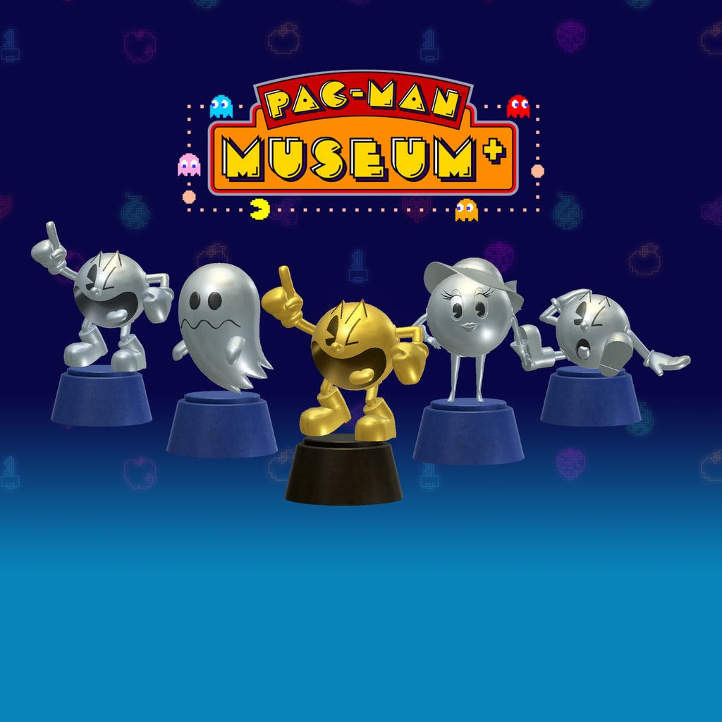 PAC-MAN MUSEUM+ ゲームセンターに飾れるフィギュア5点