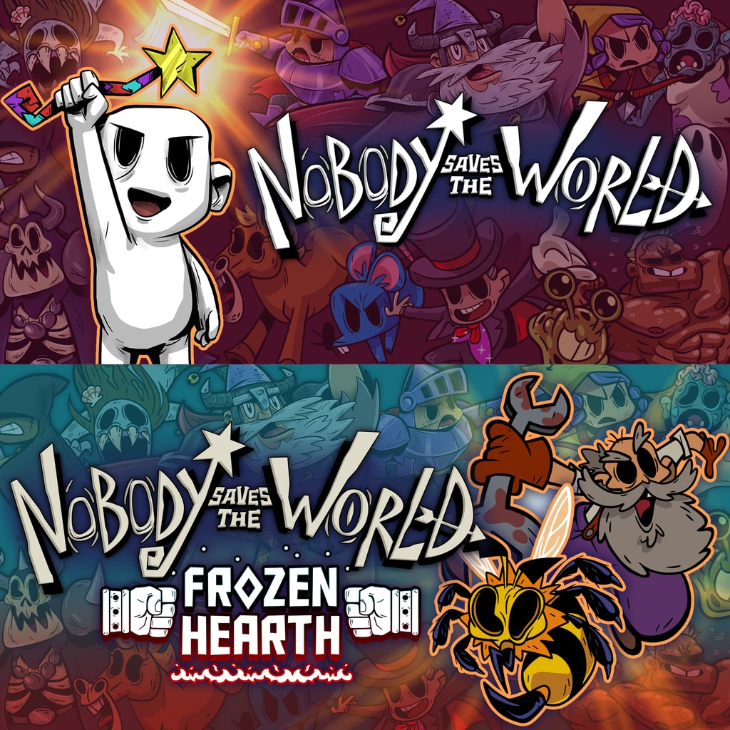 《Nobody Saves the World》 + 《Frozen Hearth》 組合包 (簡體中文, 韓文, 英文, 日文)