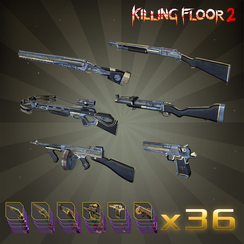 Killing Floor 2  - Plague Doctor Weapon Skin Bundle Pack