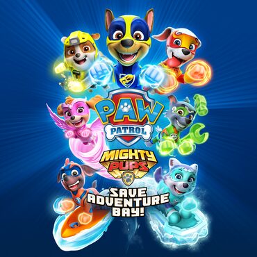 PAW Patrol Mighty Pups Save Adventure Bay cover image