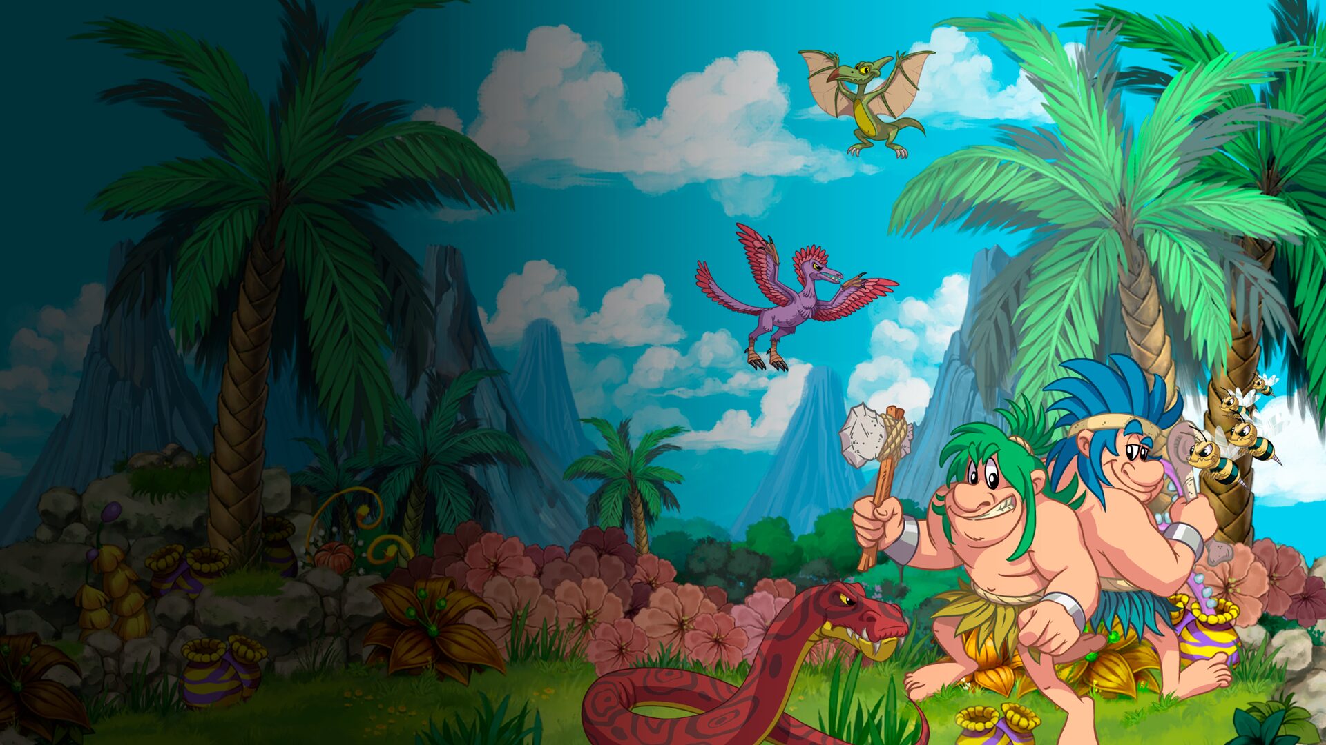 NEW Joe & Mac - Caveman Ninja