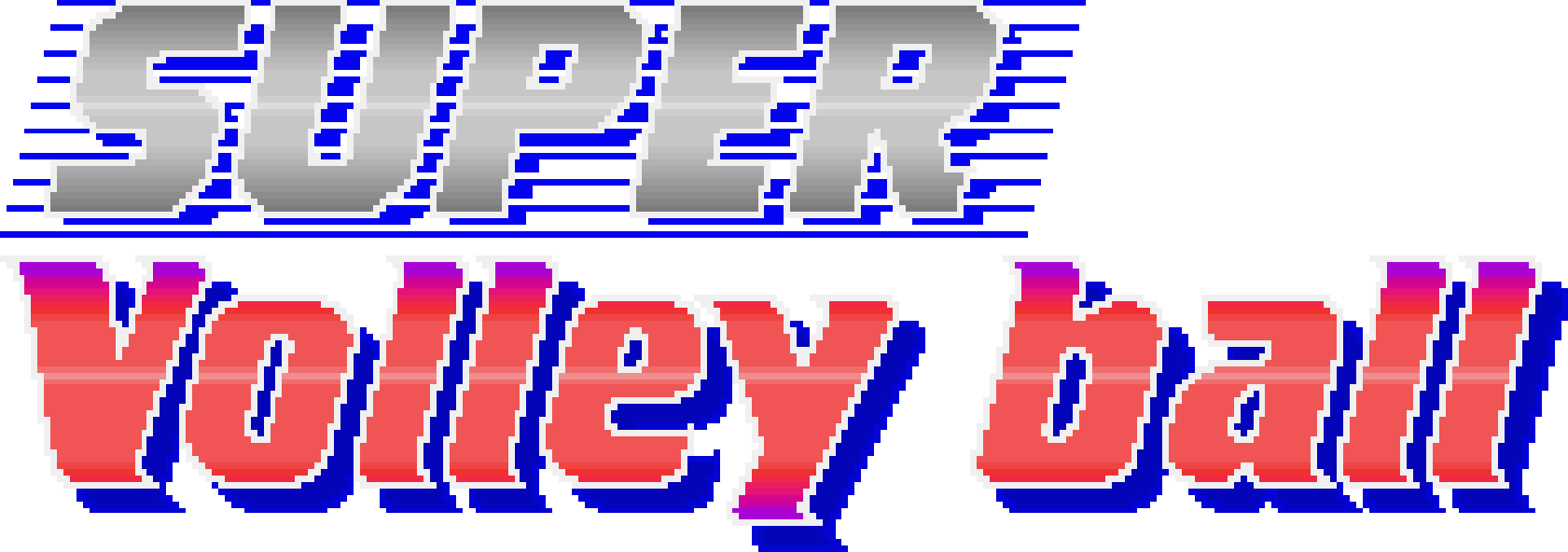 スーパーバレーボール　アーケード基盤のみ 1989 [60fps] Super Volleyball 63900pts ALL - YouTube
