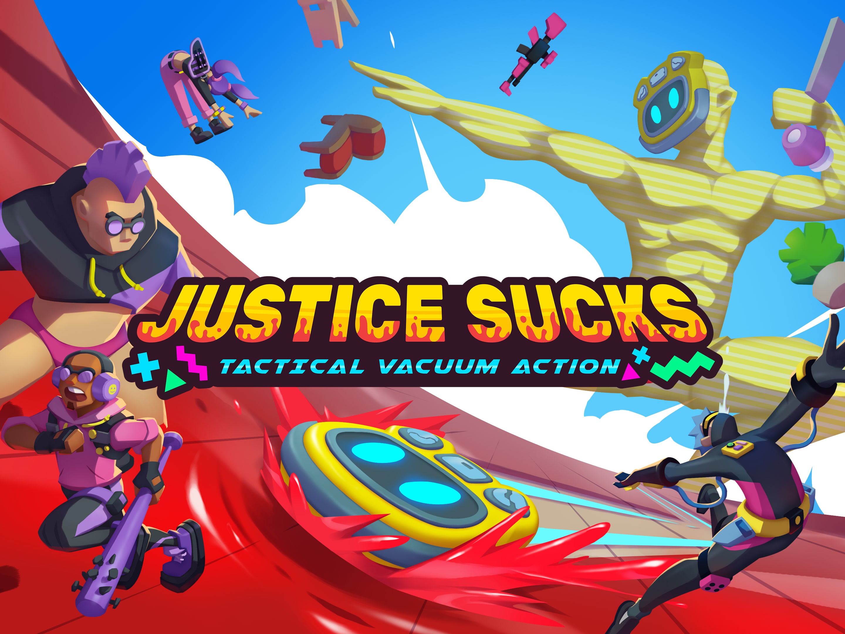 Jogo Justice Sucks chega ao PS5 e ao PS4 ainda este ano