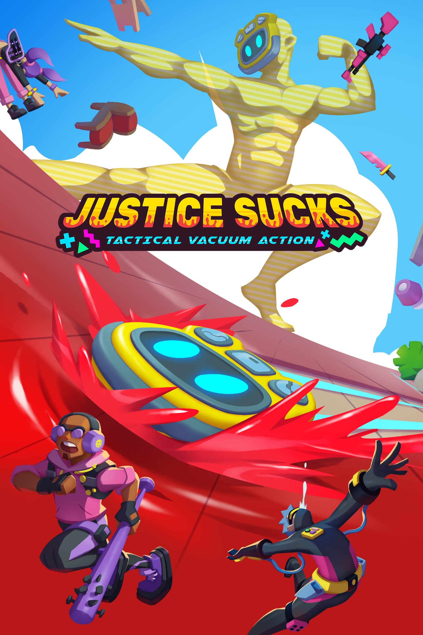 Jogo Justice Sucks chega ao PS5 e ao PS4 ainda este ano