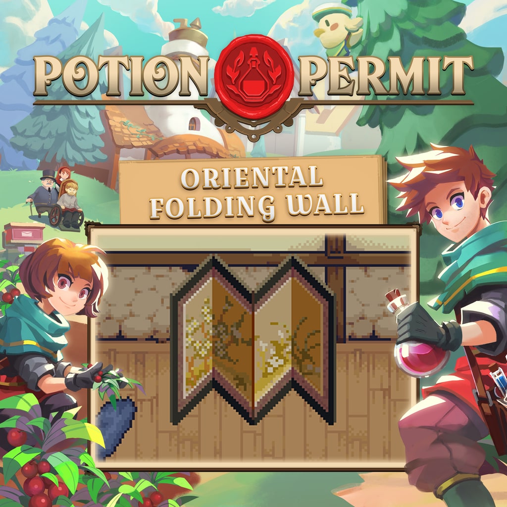Potion Permit - Oriental Folding Wall
