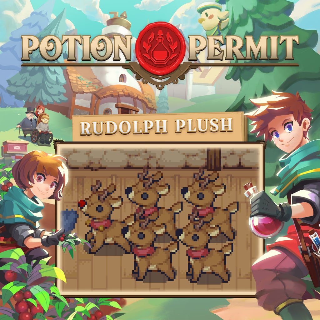 Potion Permit - Rudolph Plush