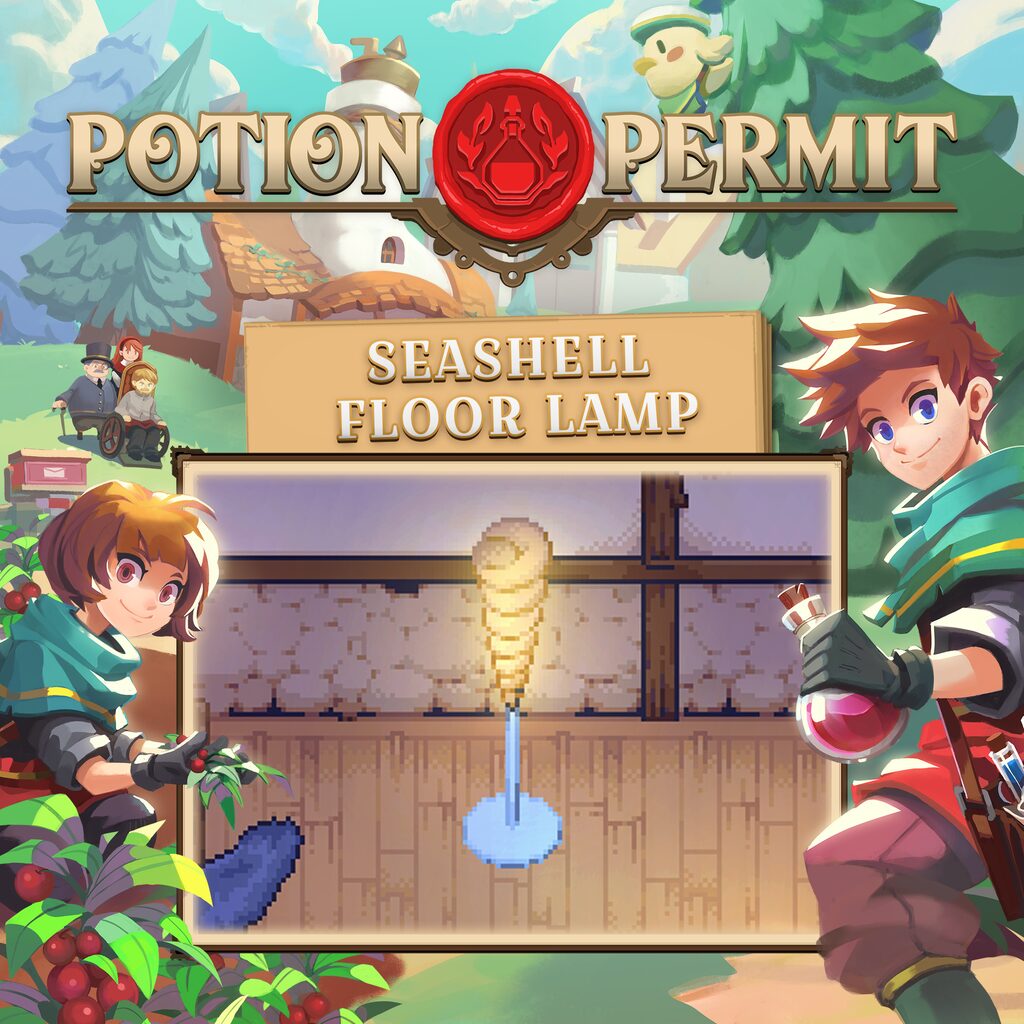 Potion Permit - Seashell Lighting (Stand)